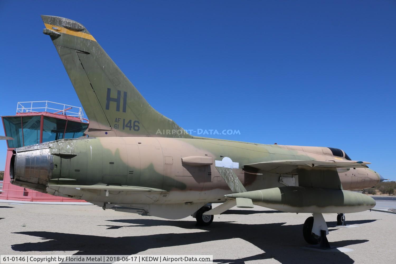 61-0146, 1961 Republic F-105D Thunderchief C/N D341, F-105D