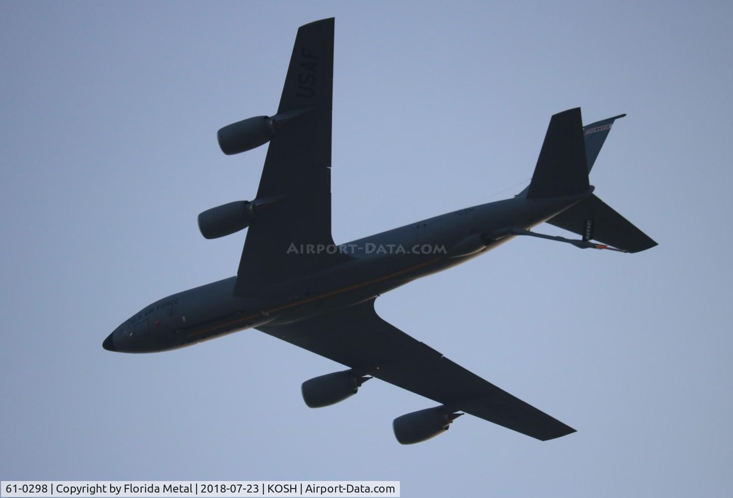 61-0298, 1961 Boeing KC-135R Stratotanker C/N 18205, KC-135R