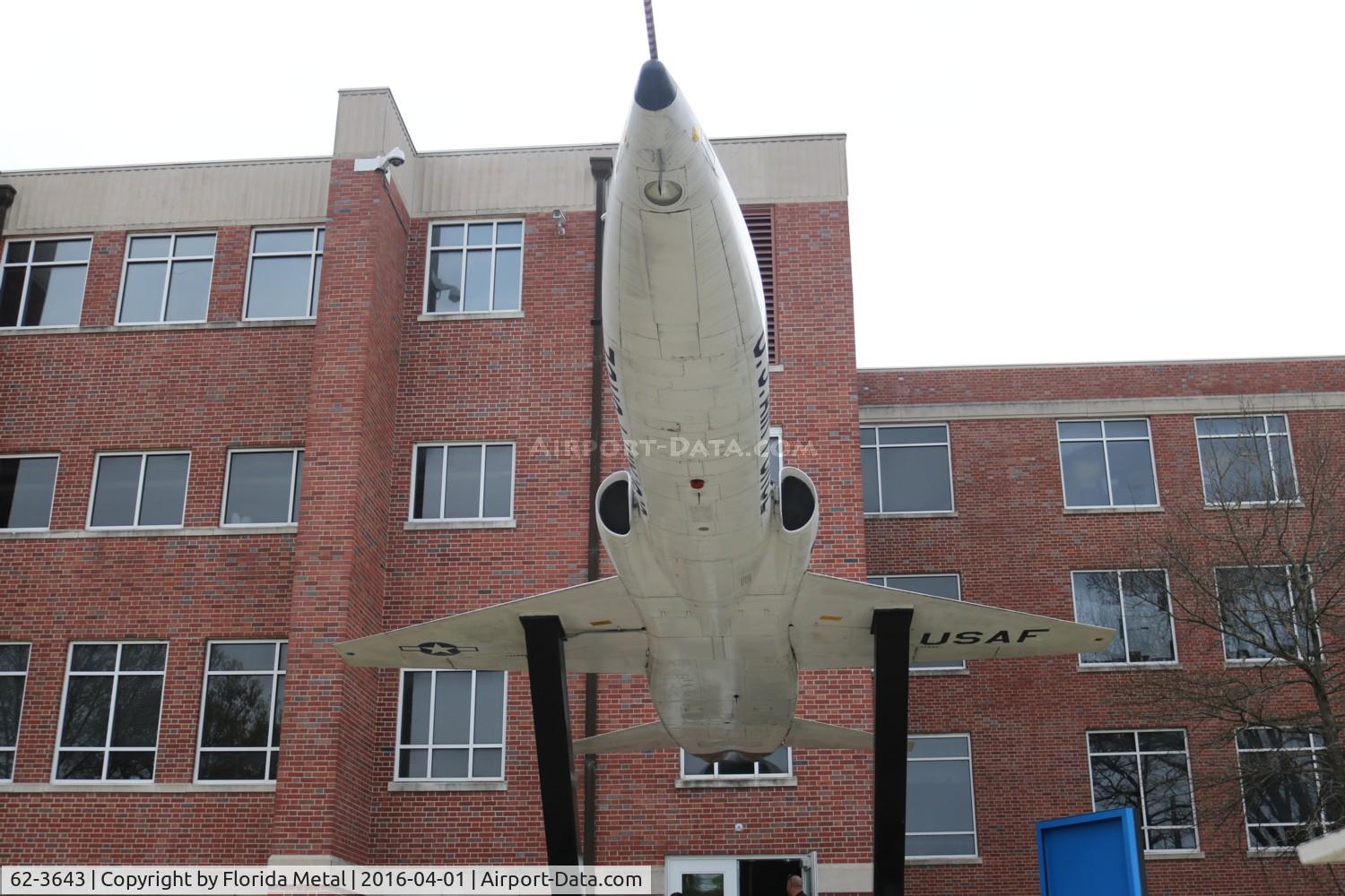62-3643, 1962 Northrop T-38A Talon C/N N.5346, T-38A in Nashville TN