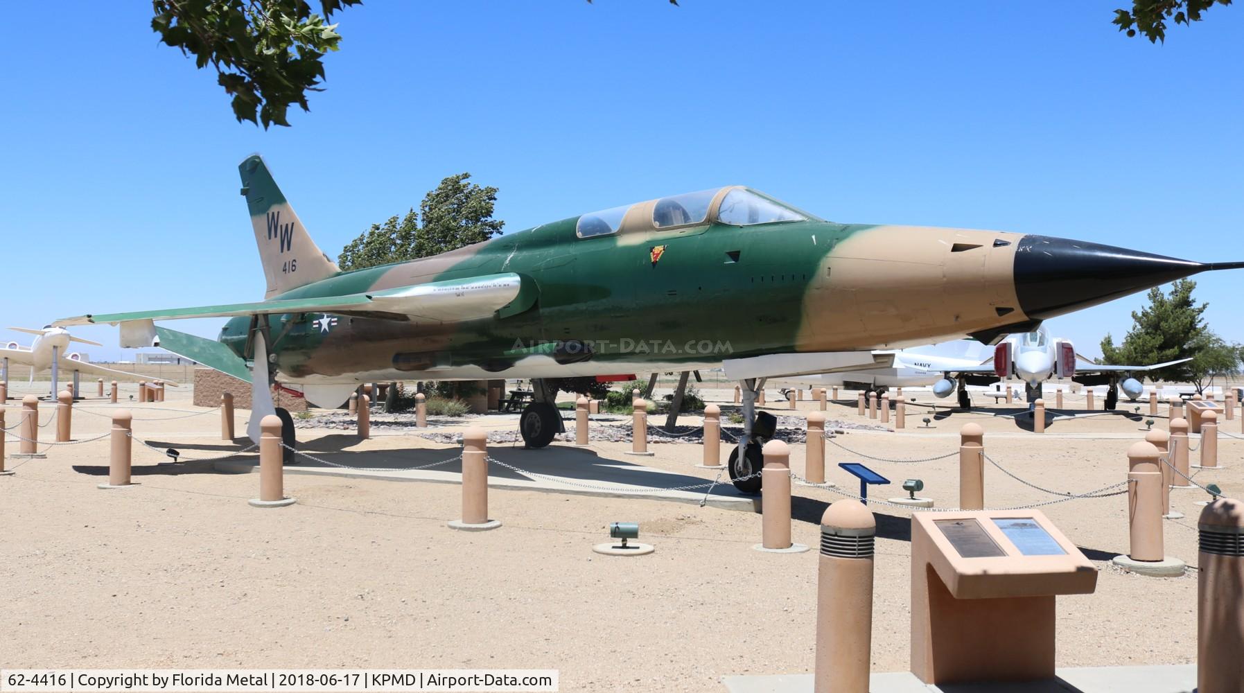 62-4416, 1962 Republic F-105G Thunderchief C/N F5, F-105G