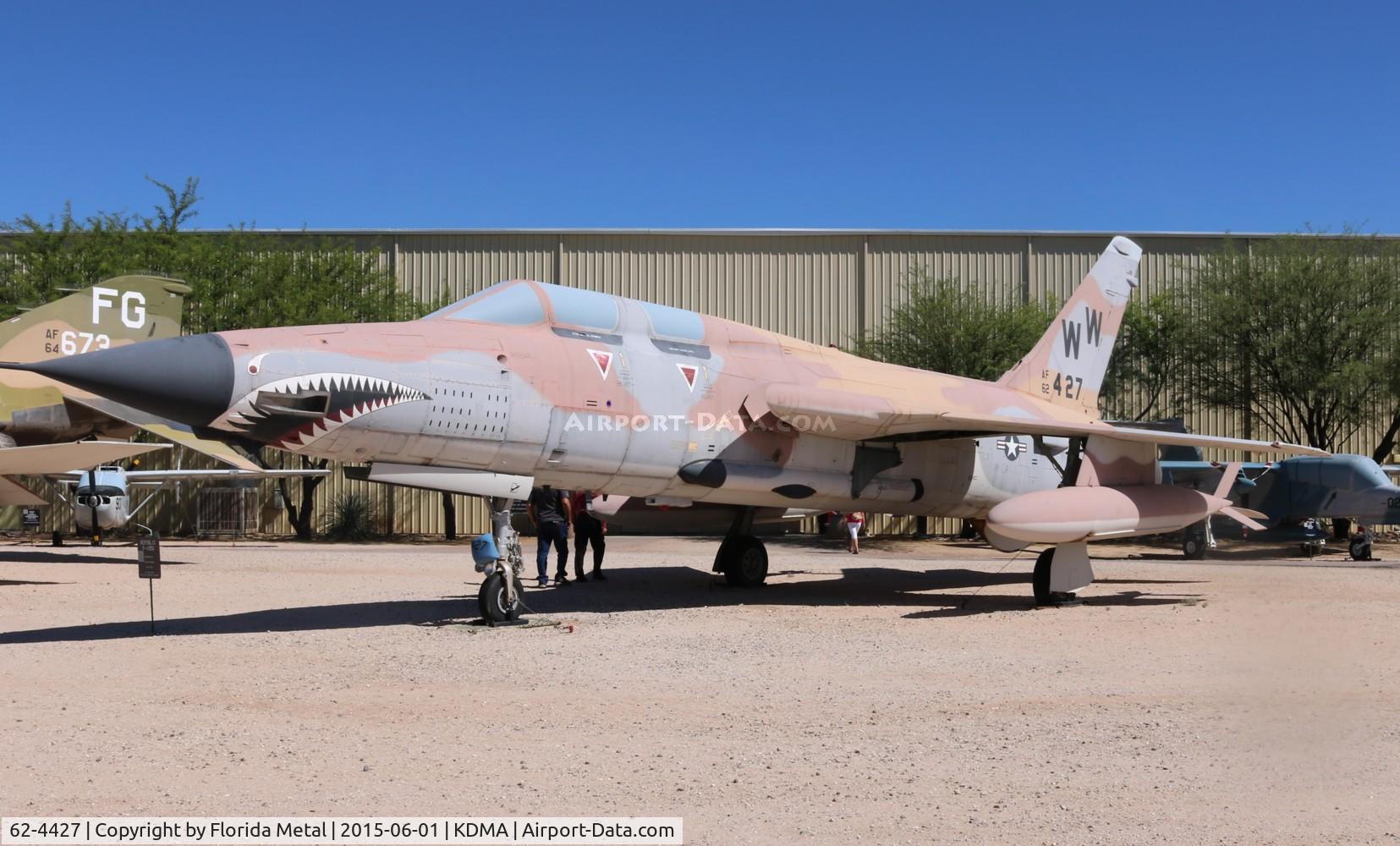 62-4427, Republic F-105G Thunderchief C/N F16, F-105G