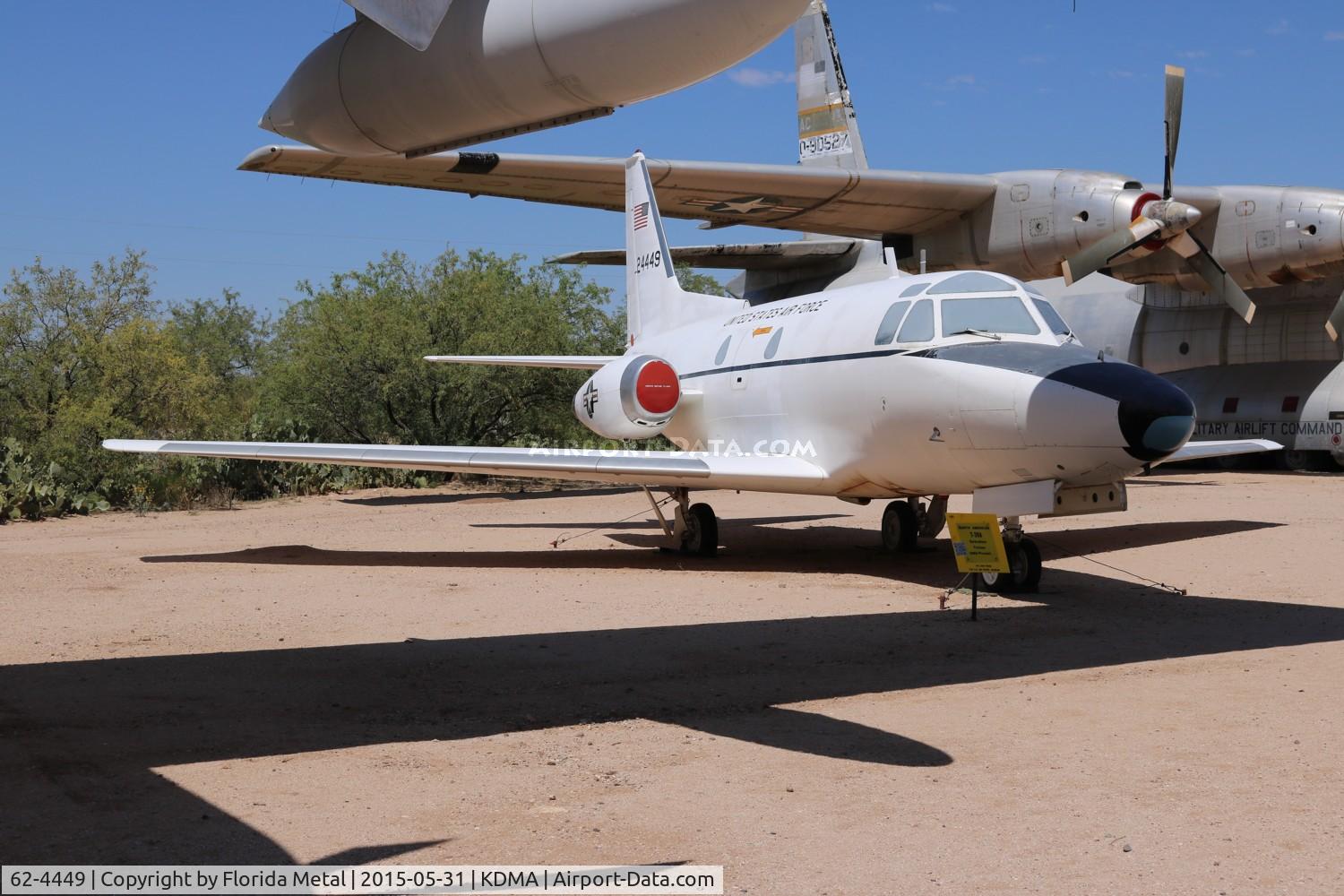 62-4449, 1962 North American CT-39A Sabreliner C/N 276-2, CT-39A