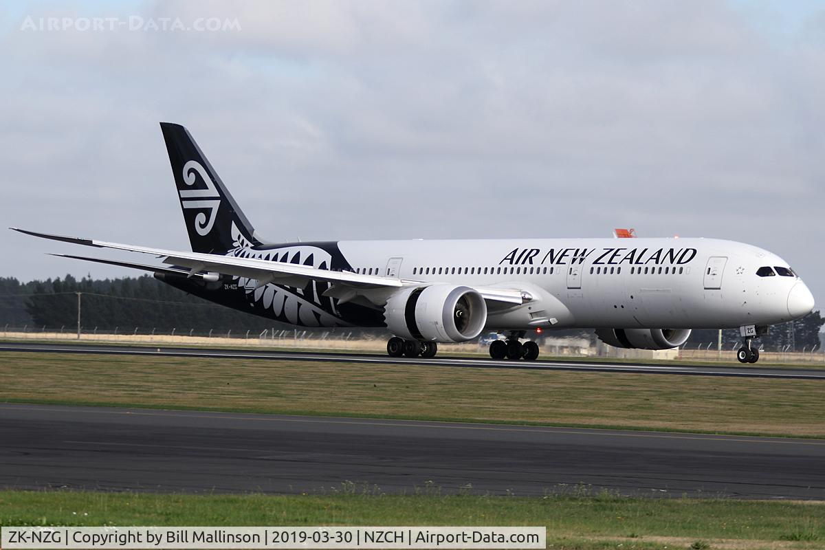 ZK-NZG, 2014 Boeing 787-9 Dreamliner Dreamliner C/N 37963, in from PER