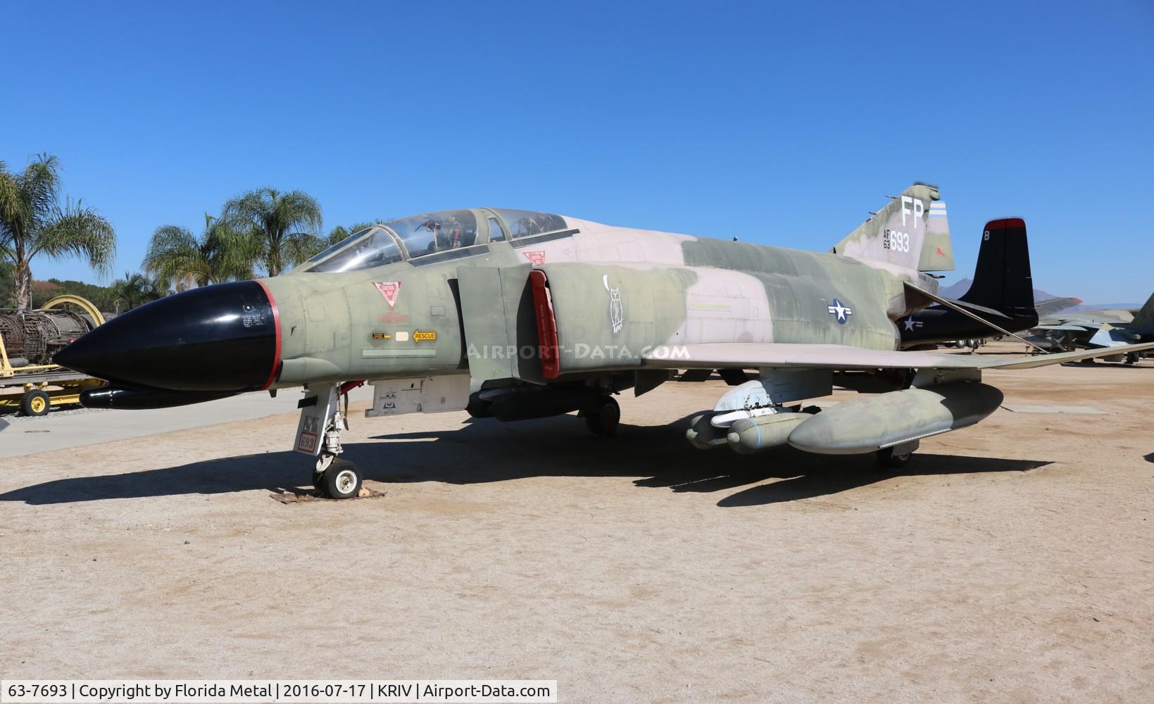 63-7693, 1963 McDonnell F-4C Phantom II C/N 828, F-4C Phantom II