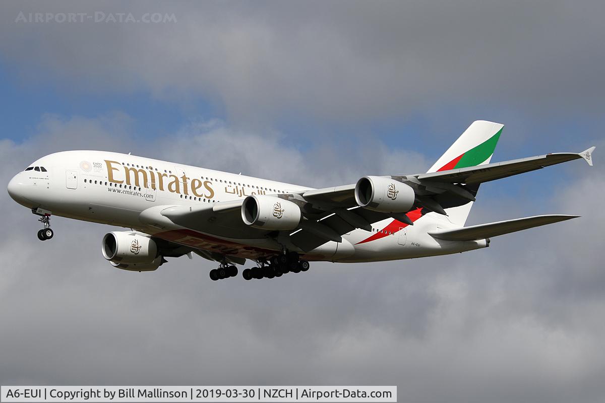 A6-EUI, 2017 Airbus A380-861 C/N 221, EK412