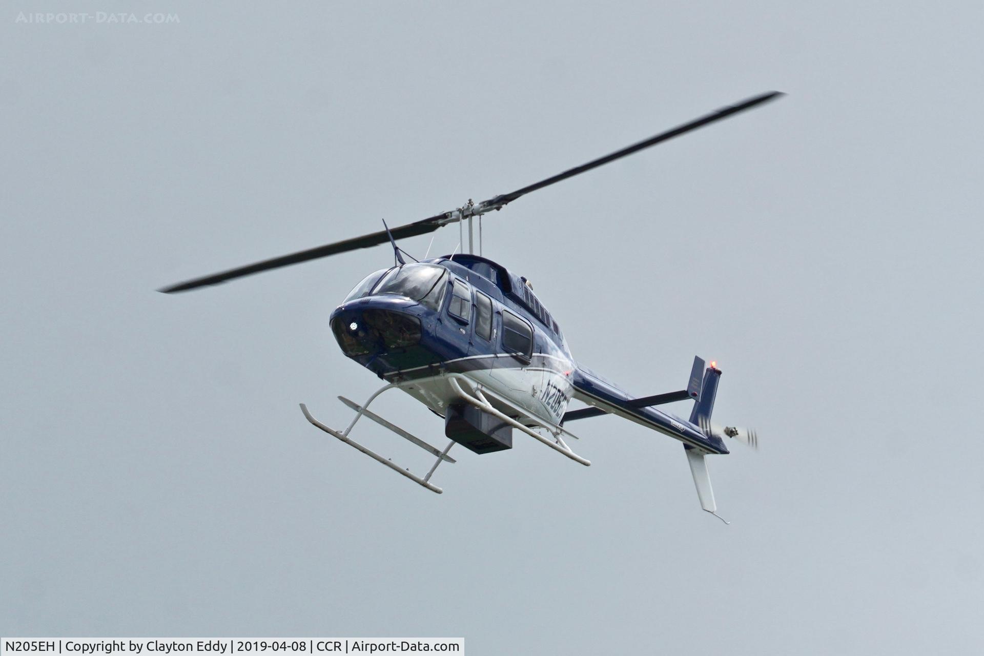 N205EH, 1983 Bell 206L-3 LongRanger III C/N 51060, Buchanan Field Concord California 2019.