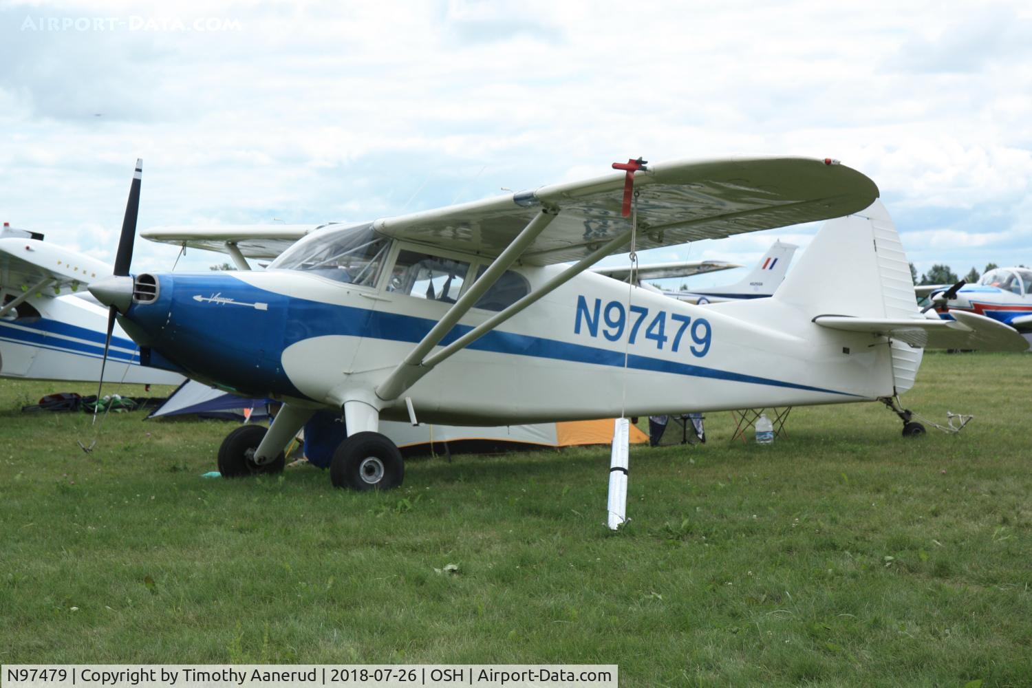 N97479, 1946 Stinson 108 Voyager C/N 108-479, 1946 Stinson 108, c/n: 108-479