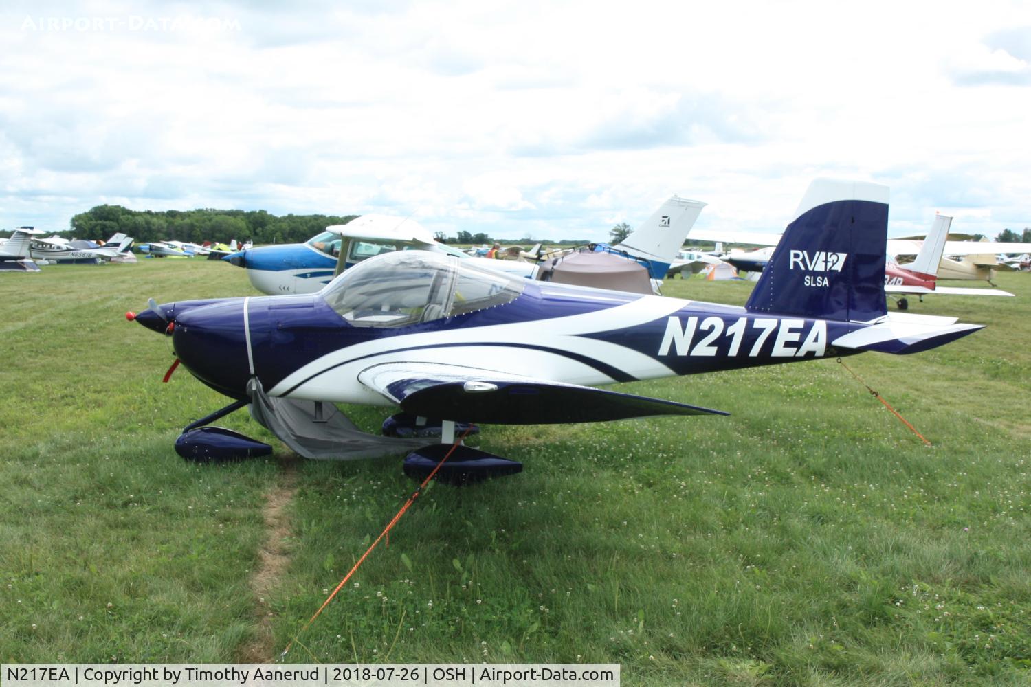 N217EA, 2016 Vans RV-12 C/N 12072, 2016 Vans RV-12, c/n: 12072