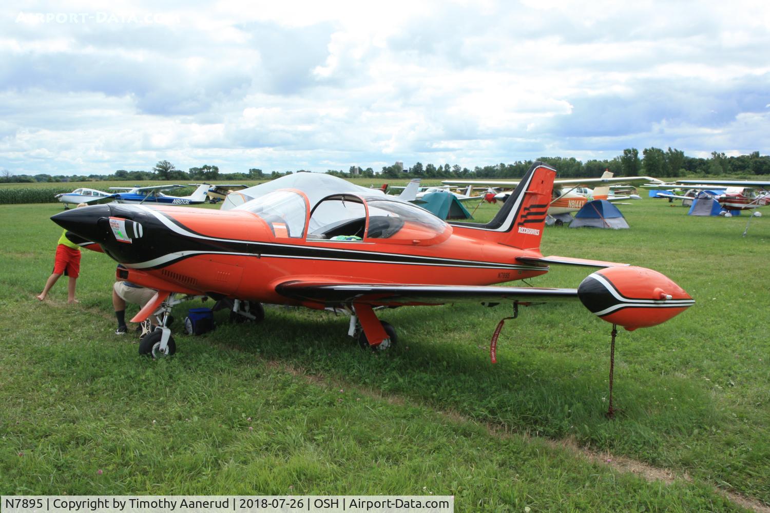 N7895, 1968 SIAI-Marchetti F-260 C/N 123, 1968 SIAI-Marchetti F-260, c/n: 123