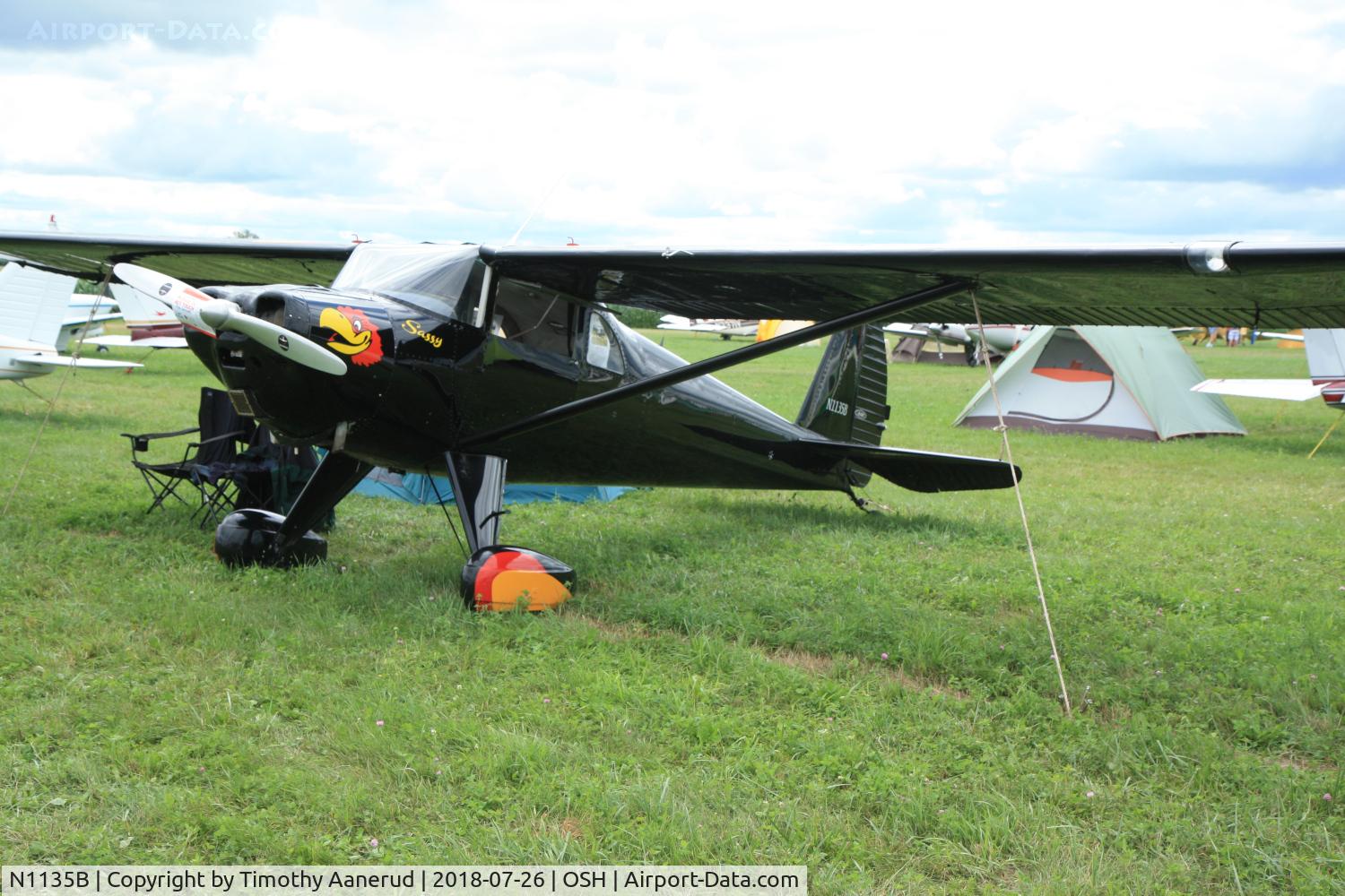 N1135B, 1947 Silvaire Luscombe 8E C/N 5762, 1947 Silvaire Luscombe 8E, c/n: 5762