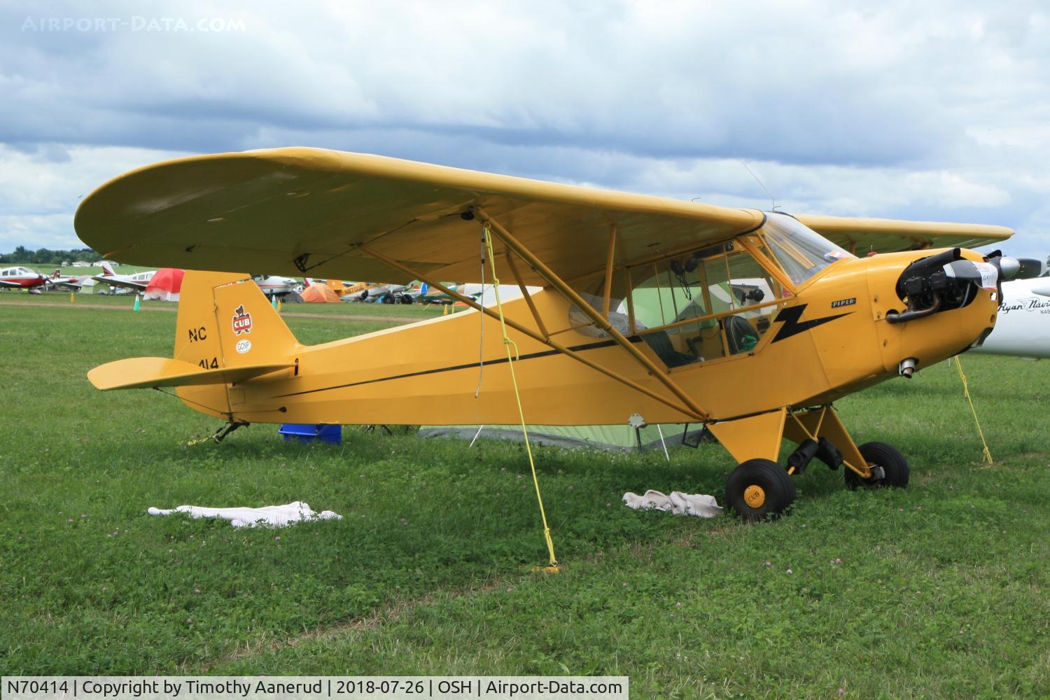 N70414, 1946 Piper J3C-65 Cub Cub C/N 17405, 1946 Piper J3C-65 Cub, c/n: 17405
