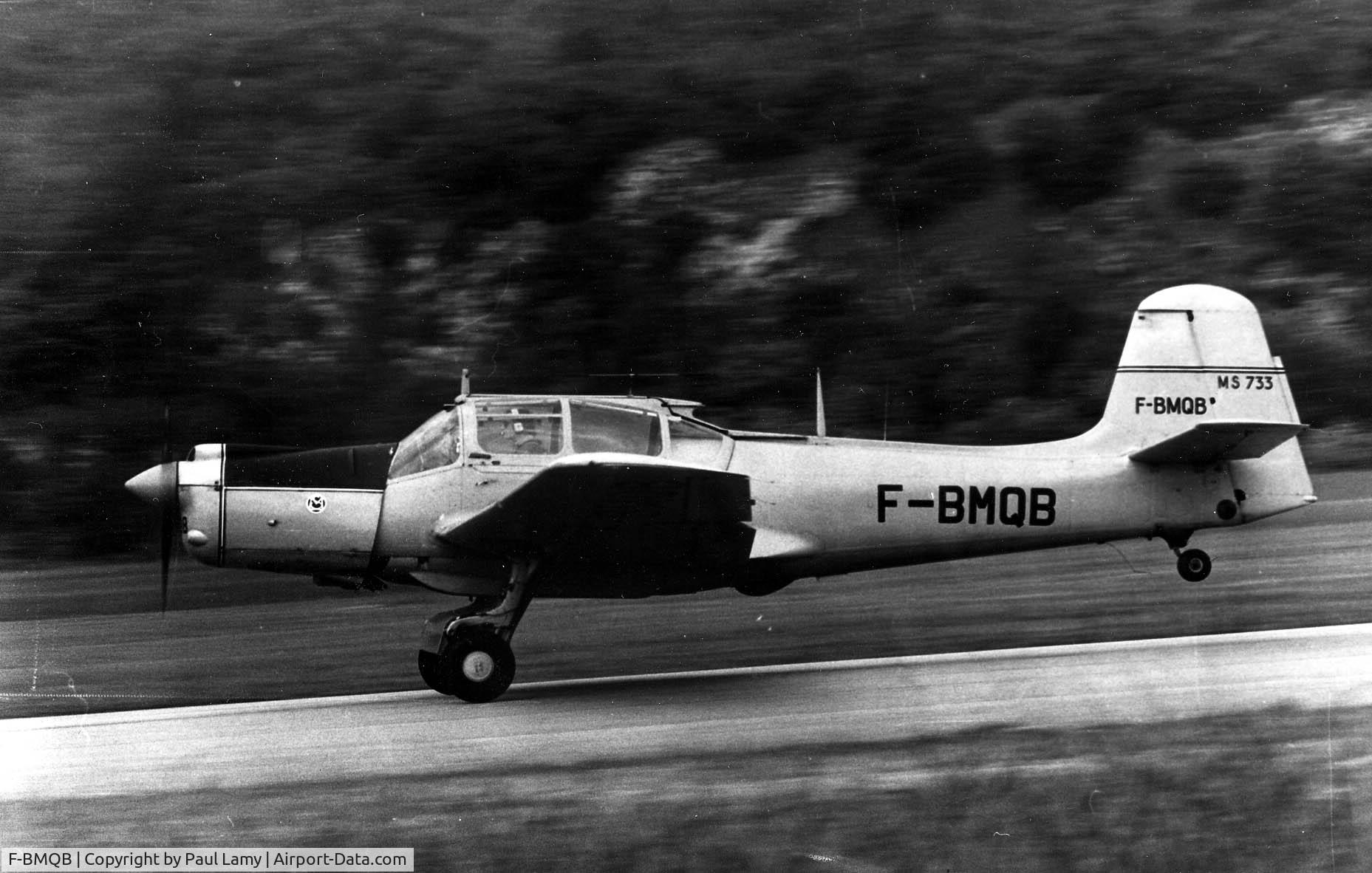 F-BMQB, Morane-Saulnier MS-733 Alcyon C/N 155, Challes les Eaux 1975