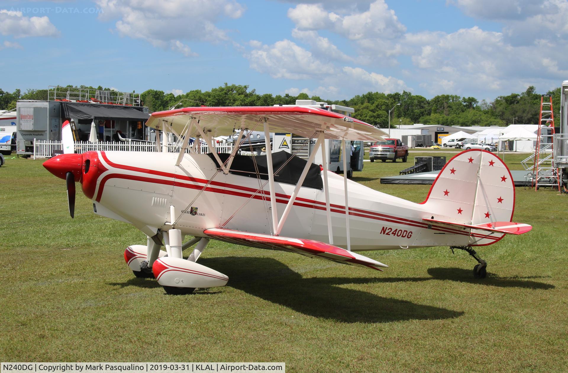 N240DG, 2014 Waco 2T-1A2 C/N 1202, Waco 2T-1A2
