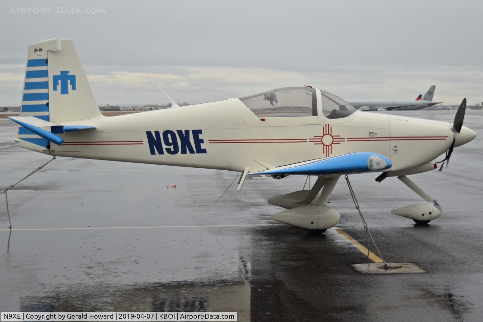 N9XE, 2006 Vans RV-9A C/N 90575, Parked on north GA ramp.