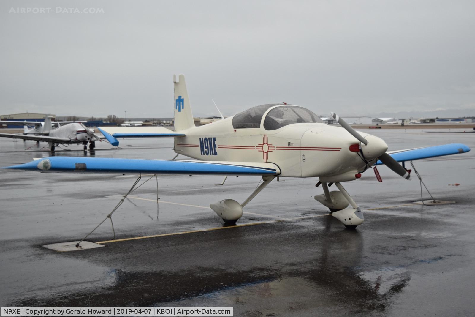 N9XE, 2006 Vans RV-9A C/N 90575, Parked on the north GA ramp.