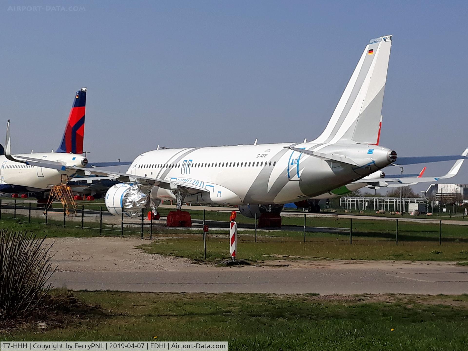 T7-HHH, 2018 Airbus A320-251N C/N 8774, A320CJ Neo waiting for completion and delivery
