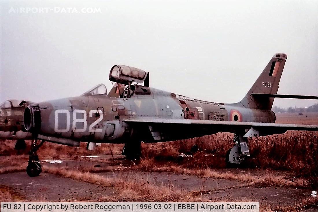 FU-82, Republic F-84F Thunderstreak C/N Not found (53-6587/FU-82), DECOY.