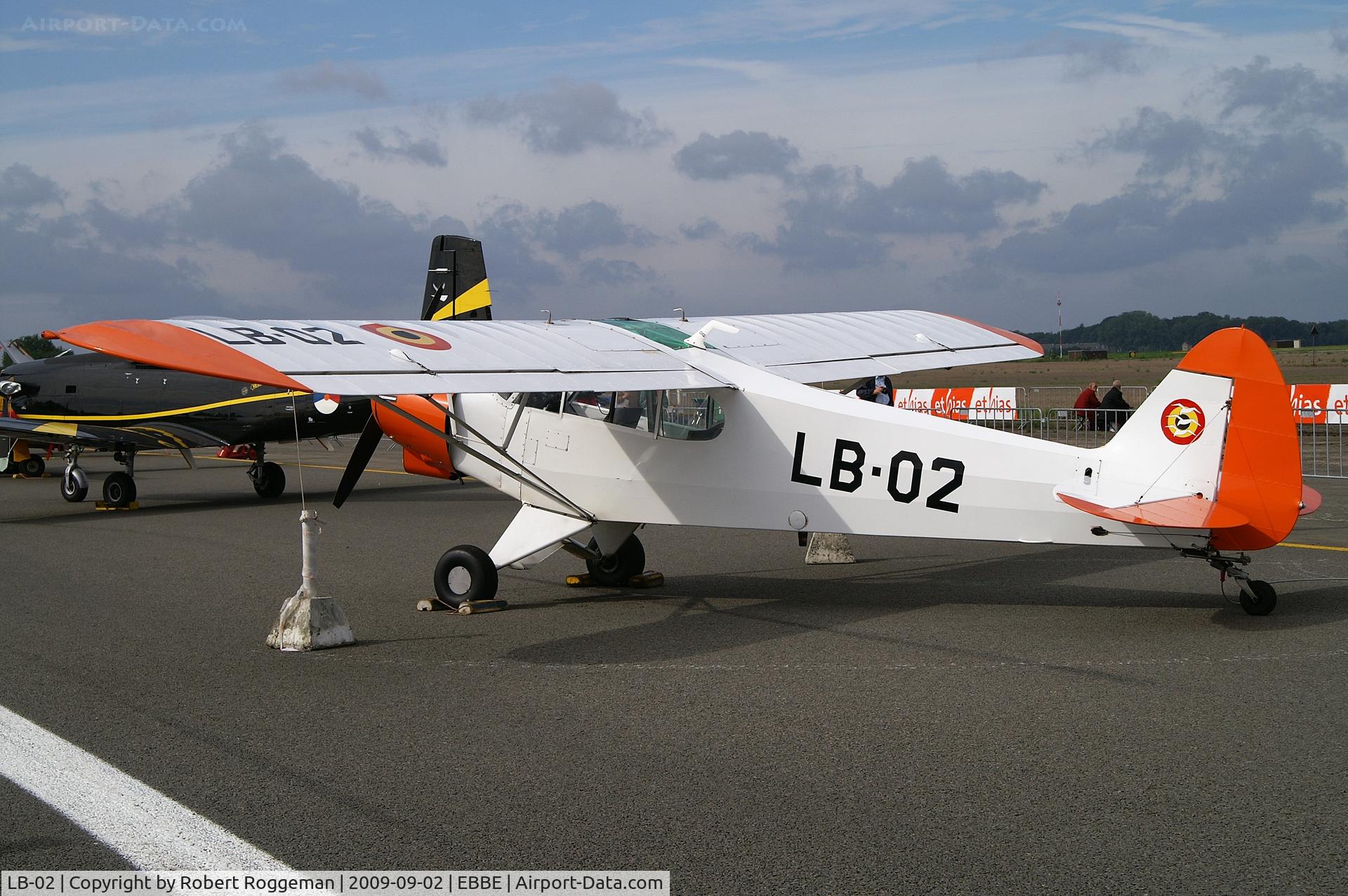 LB-02, 1954 Piper L-21B Super Cub (PA-18-135) C/N 18-3607, DEFENCE DAYS.AIR CADETS.