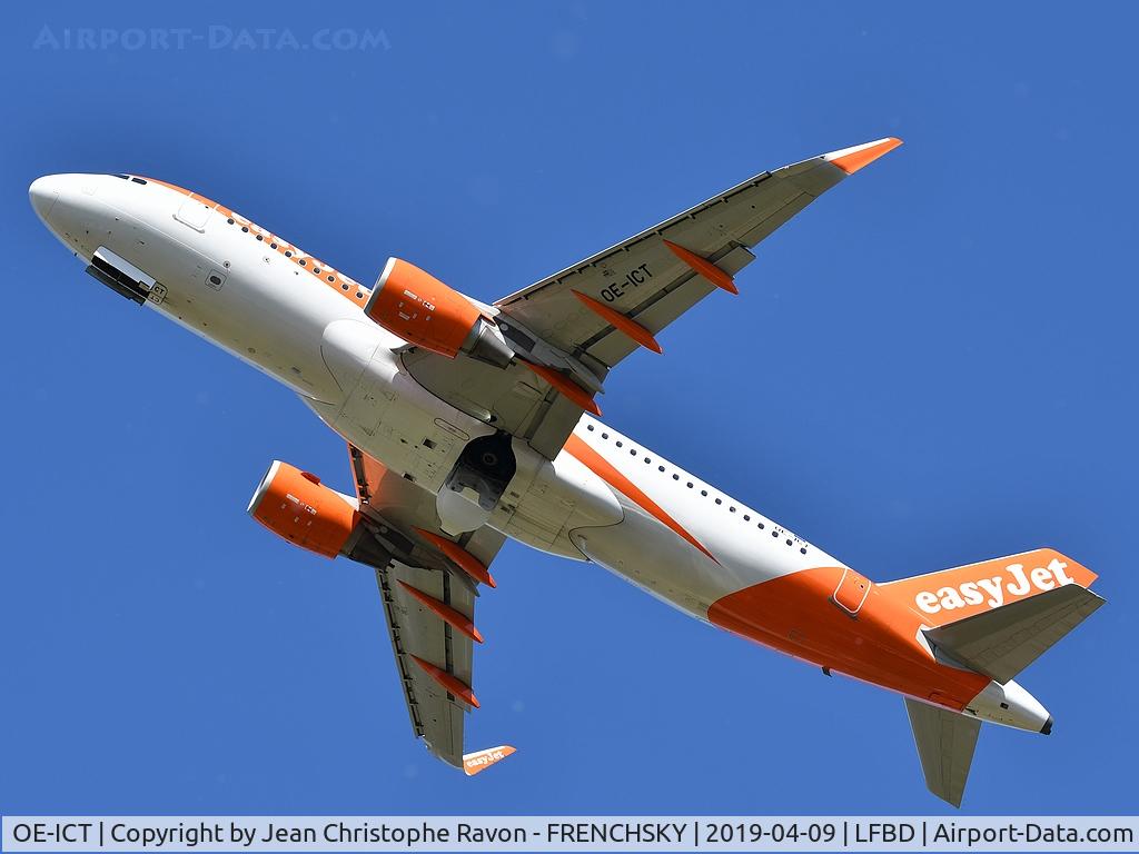 OE-ICT, 2015 Airbus A320-214 C/N 6550, U21773 departure to Catania CTA