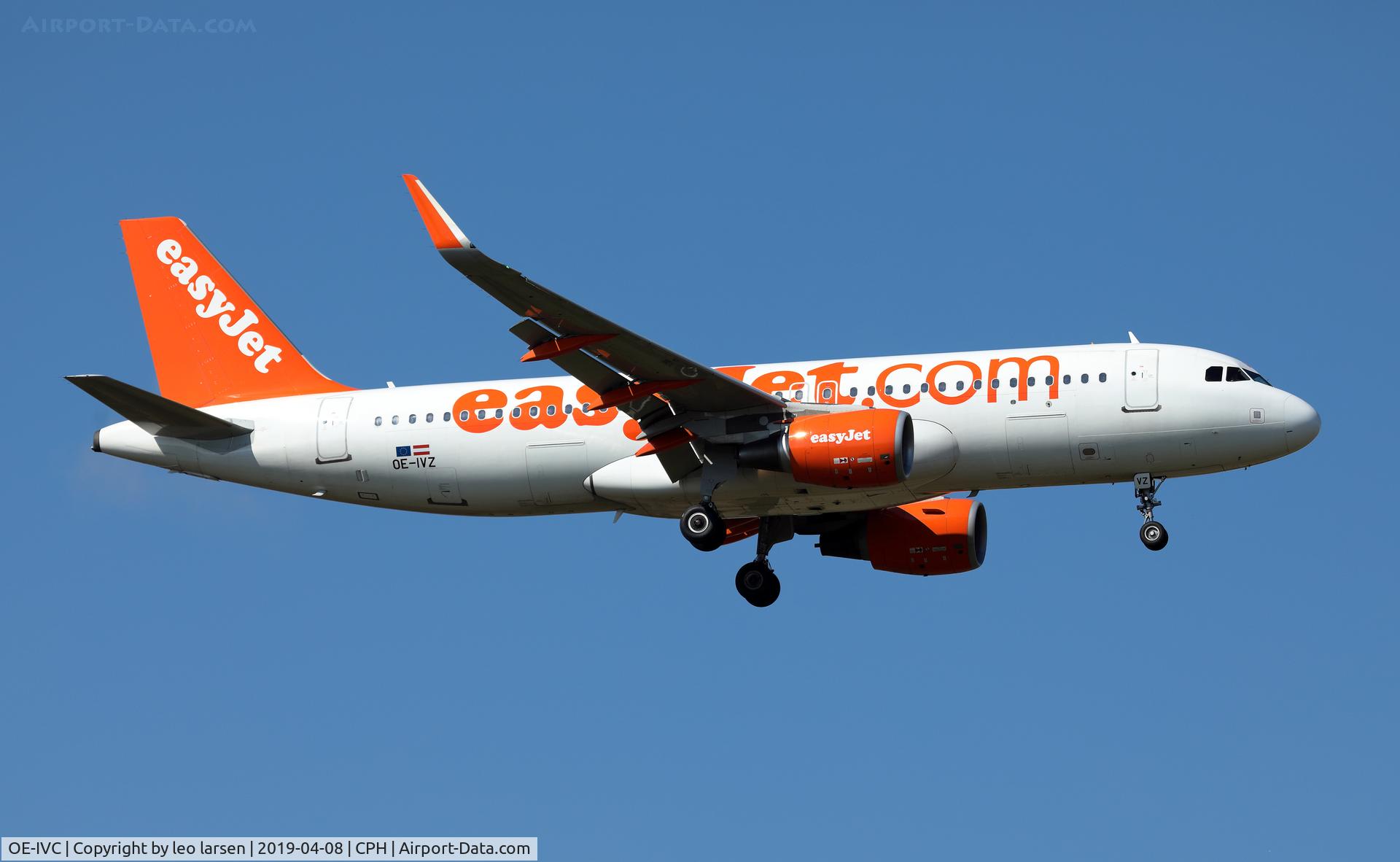 OE-IVC, 2016 Airbus A320-214 C/N 7372, Copenhagen 8.4.2019