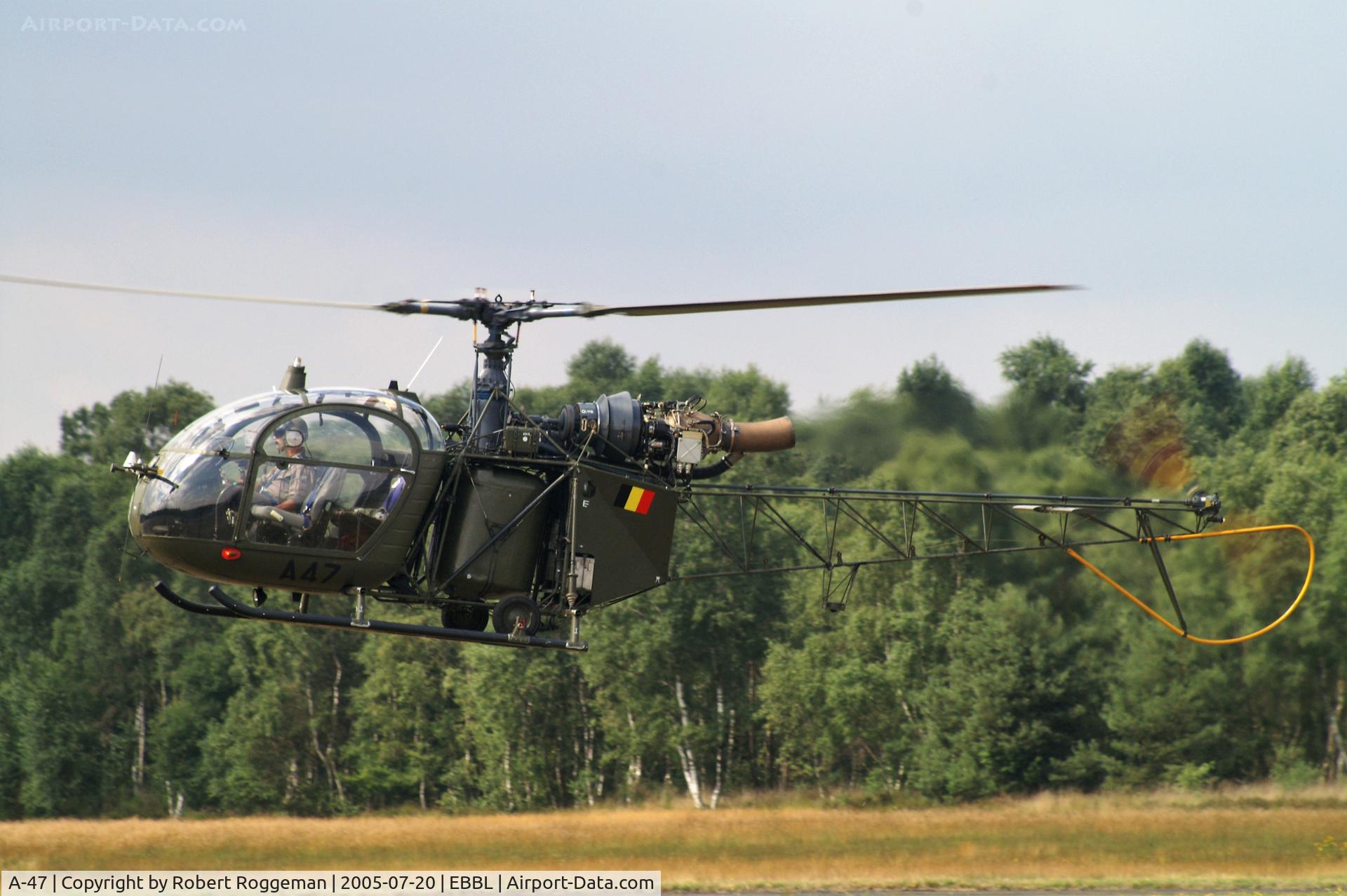 A-47, Aerospatiale- SA-318C Alouette II Astazou C/N 1986/614C-A63, SPOTTERSDAY.OL-A-47.