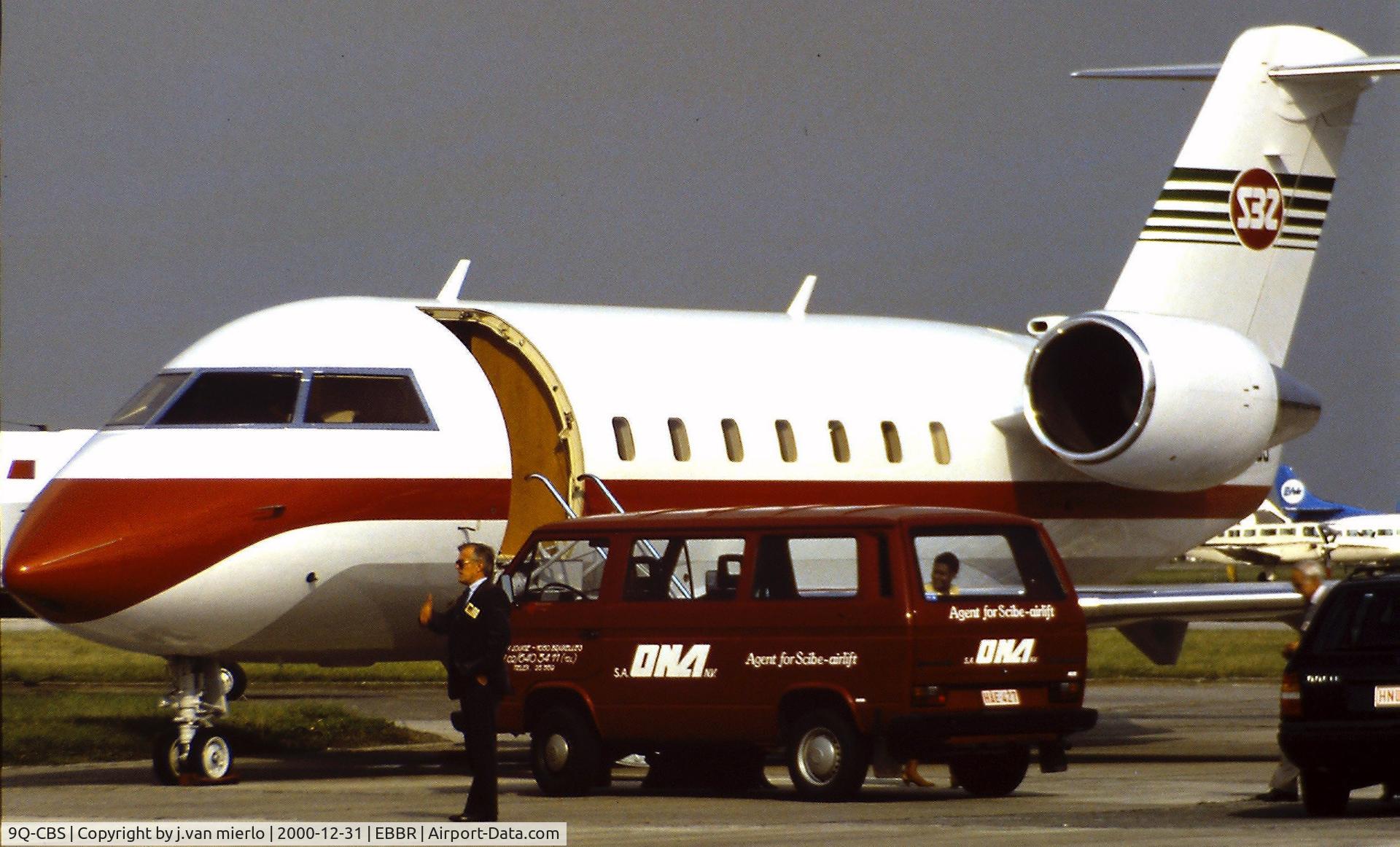 9Q-CBS, 1988 Canadair Challenger 601-3A (CL-600-2B16) C/N 5018, Brussels G.A.T. '80s