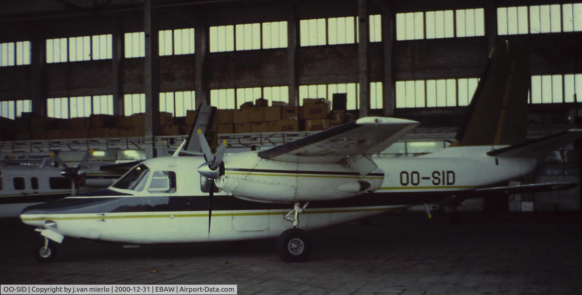 OO-SID, Aero Commander 680E Commander C/N 357-46, Antwerp, Belgium