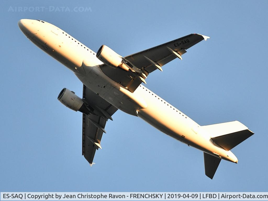 ES-SAQ, 1999 Airbus A320-214 C/N 984, AFR6275/89AF departure runway 05 to Paris Orly