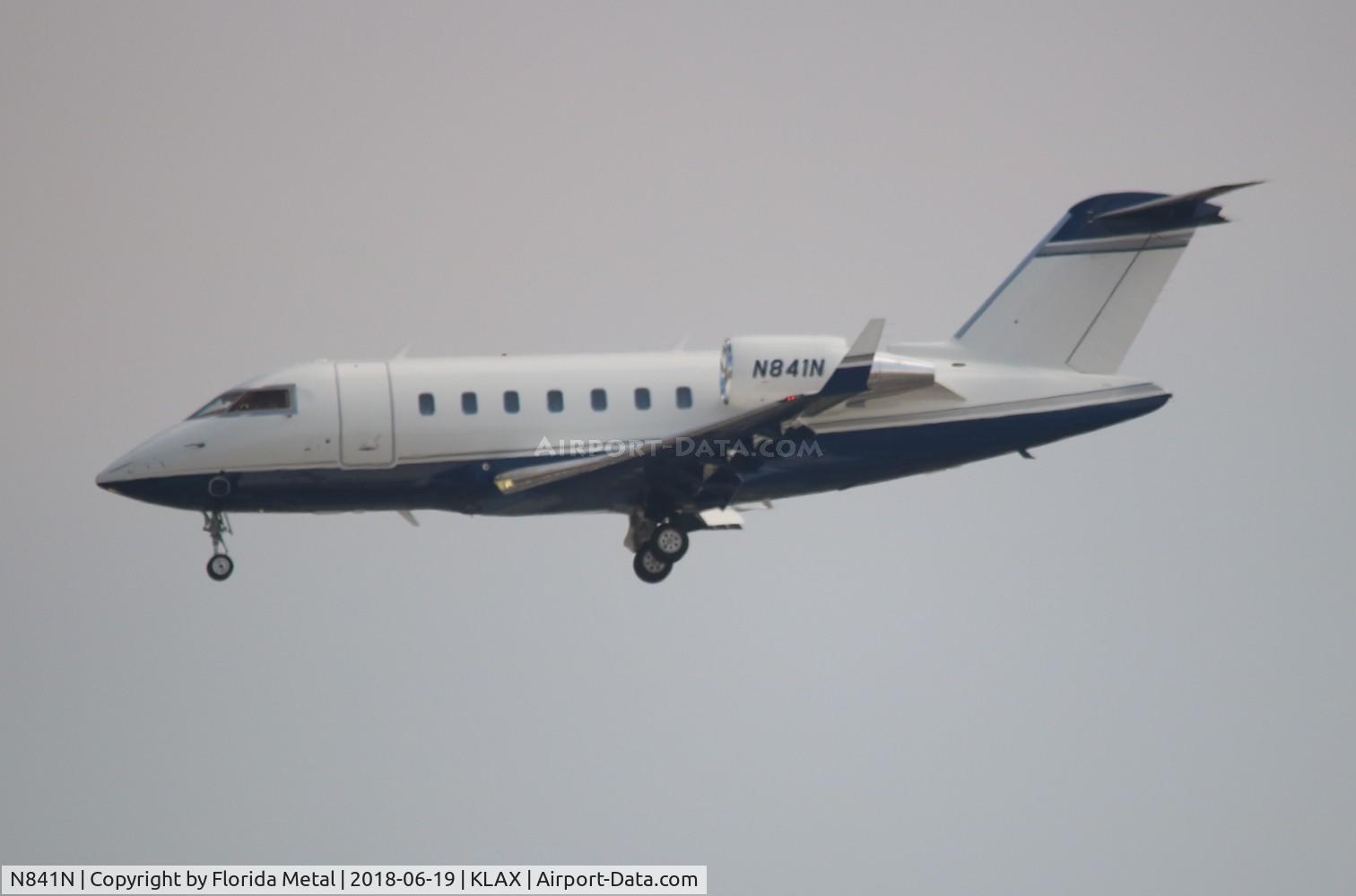 N841N, 2016 Bombardier CL-600-2B16 Challenger 650 C/N 6086, Challenger 650