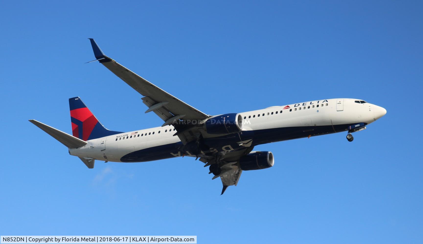 N852DN, 2016 Boeing 737-932/ER C/N 31963, Delta