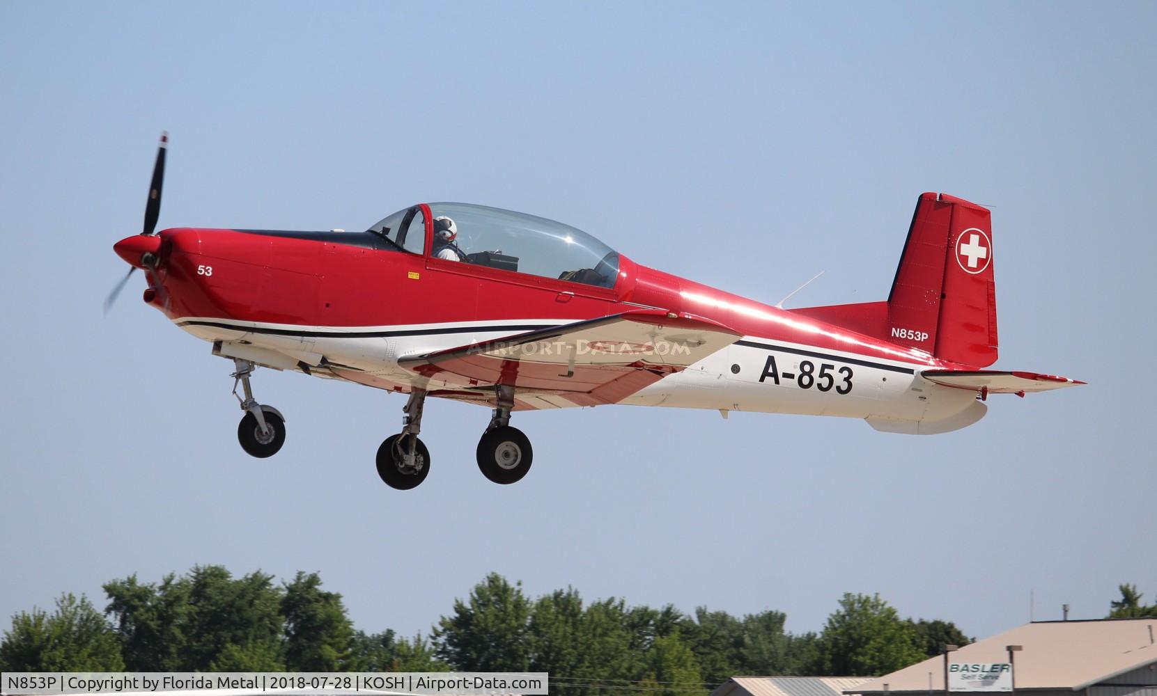 N853P, 1958 Pilatus P3-05 C/N 491-40, Pilatus P3