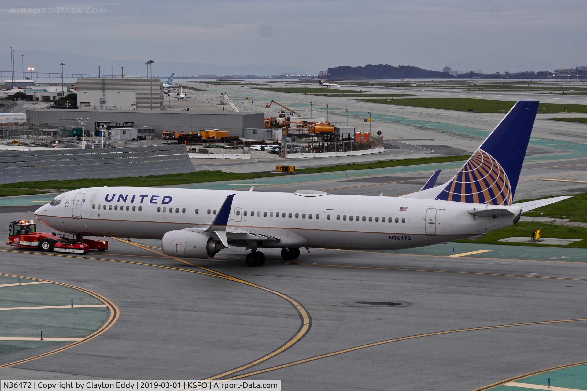 N36472, 2013 Boeing 737-924/ER C/N 31653, SFO 2019.