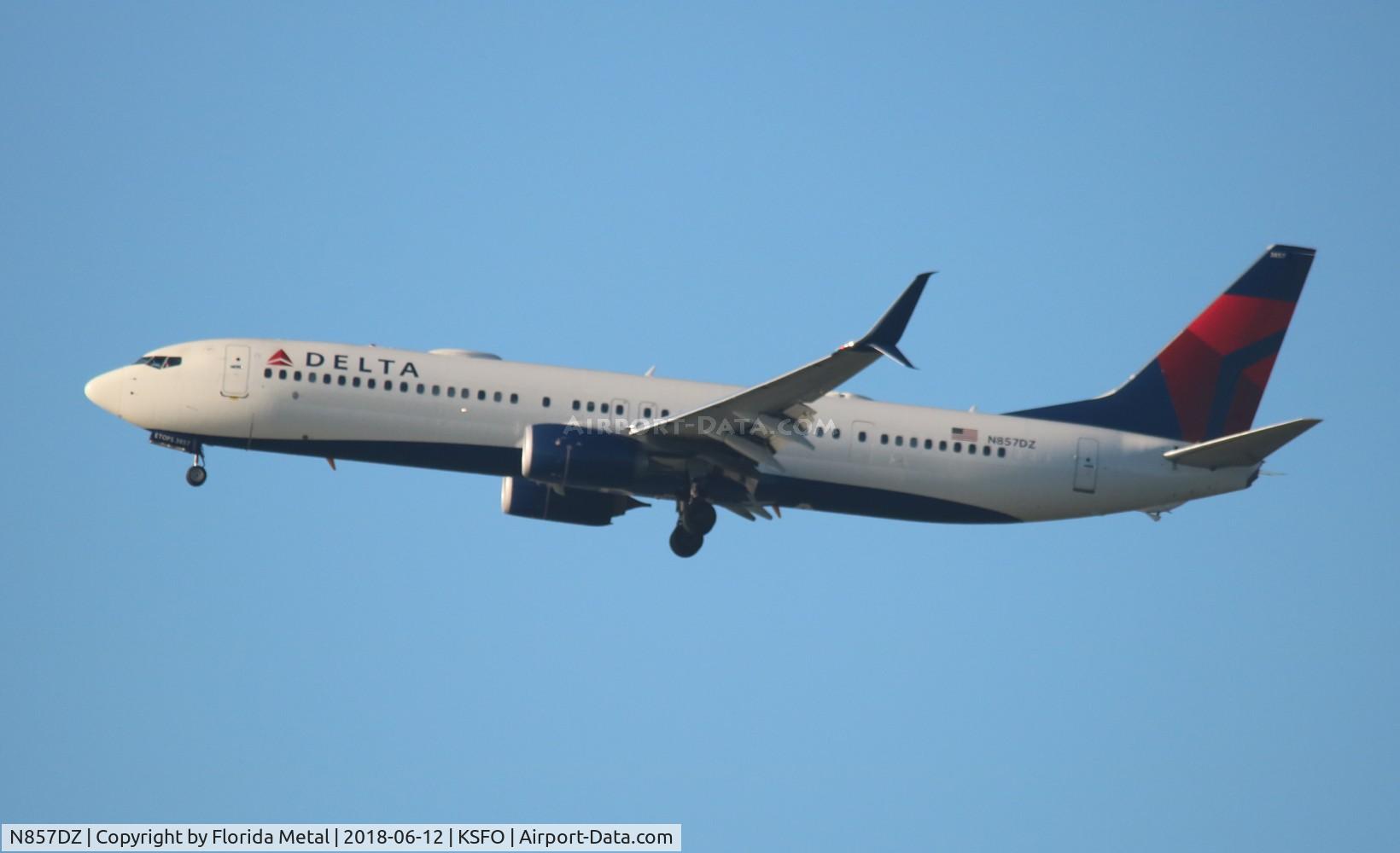 N857DZ, 2016 Boeing 737-932/ER C/N 31968, Delta