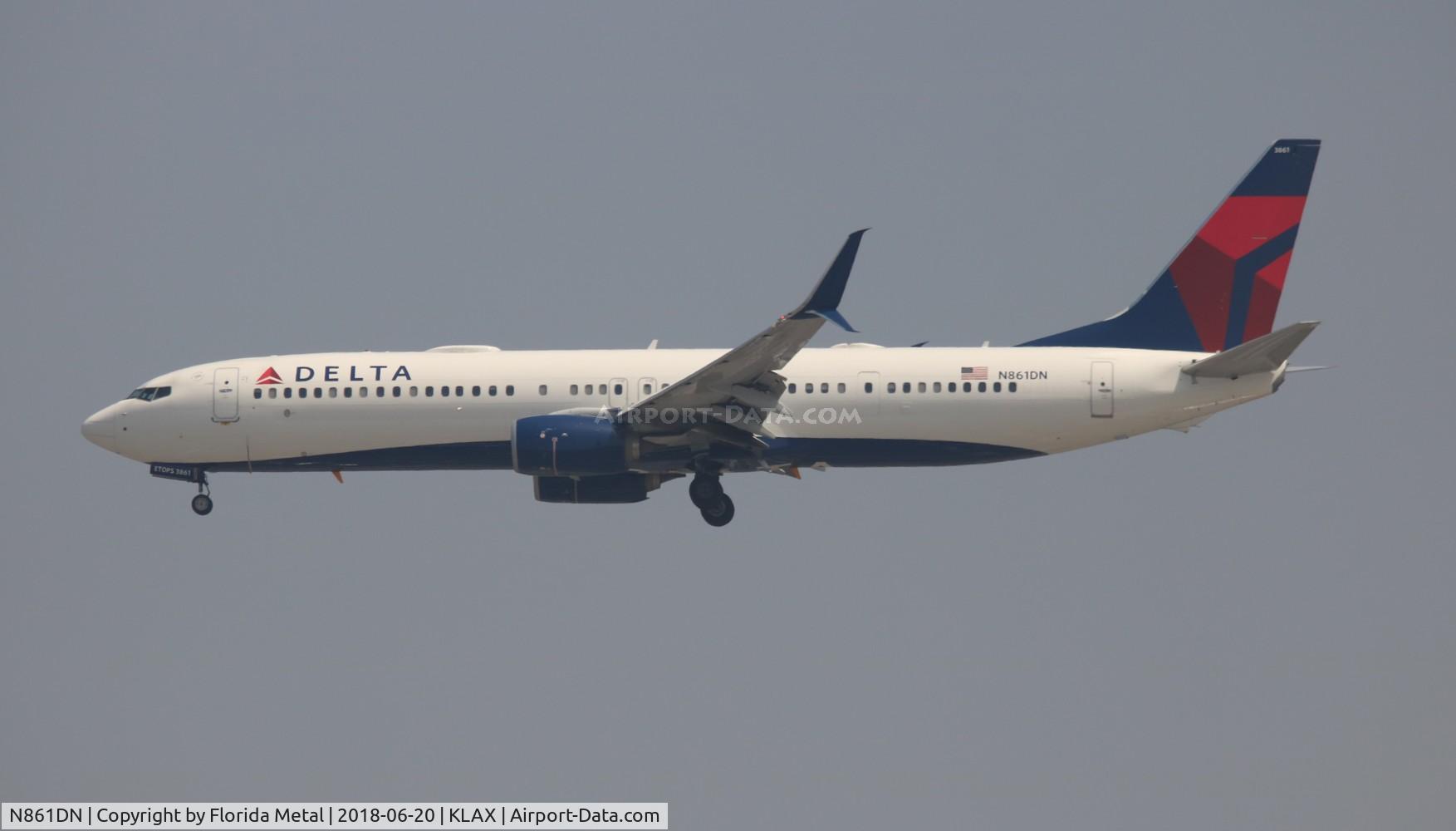 N861DN, 2016 Boeing 737-932/ER C/N 31793, Delta