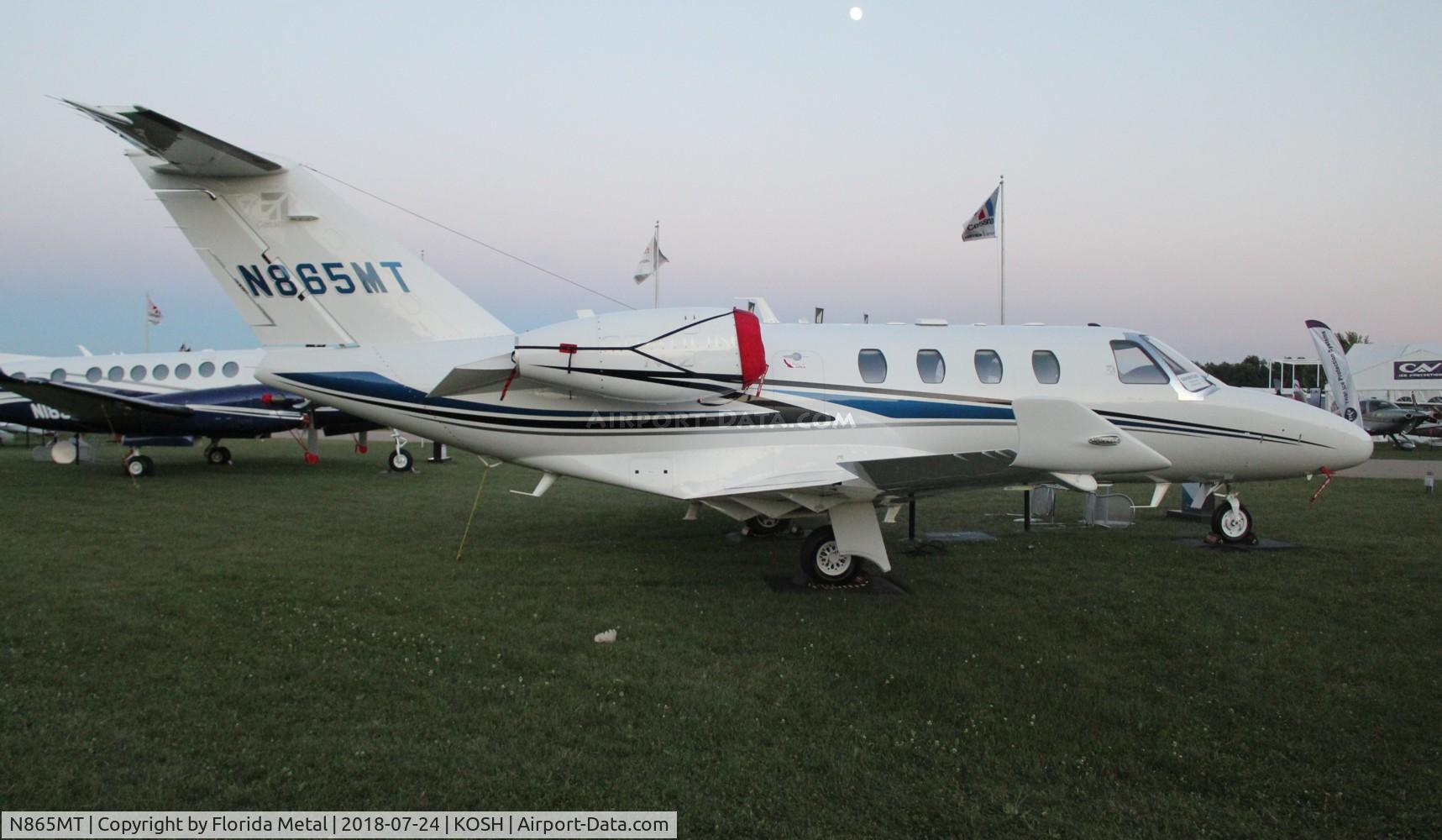 N865MT, 2015 Cessna 525 Citation M2 C/N 525-0865, Citation M2