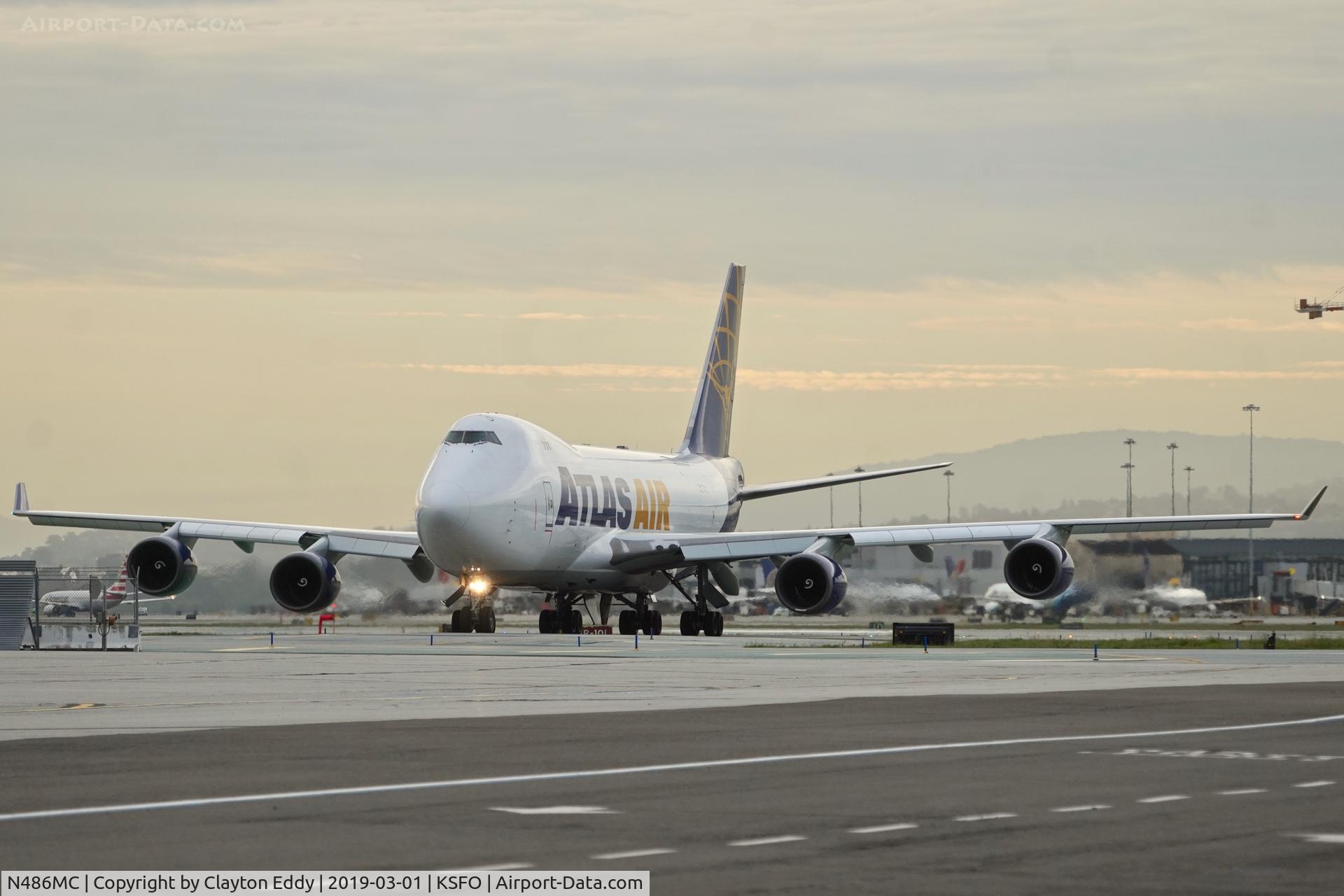 N486MC, 2001 Boeing 747-45EF (SCD) C/N 30608, SFO 2019.