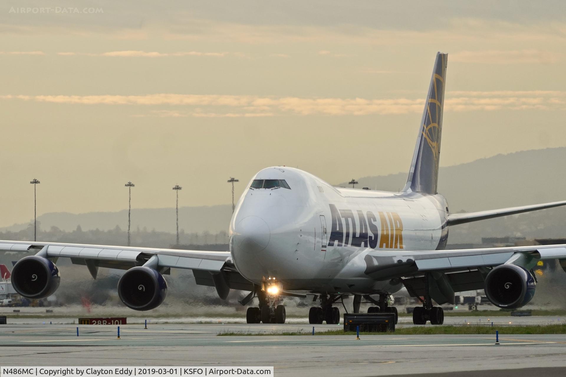 N486MC, 2001 Boeing 747-45EF (SCD) C/N 30608, SFO 2019.