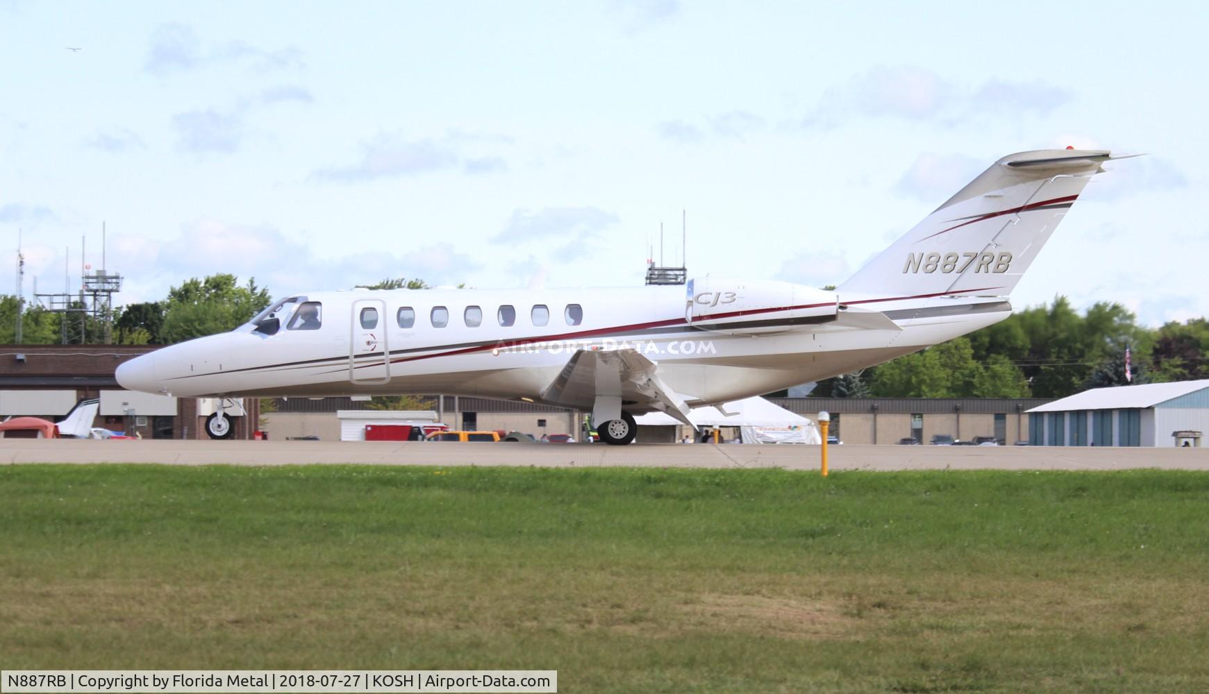 N887RB, 2005 Cessna 525B CitationJet CJ3 C/N 525B0001, Citation CJ3