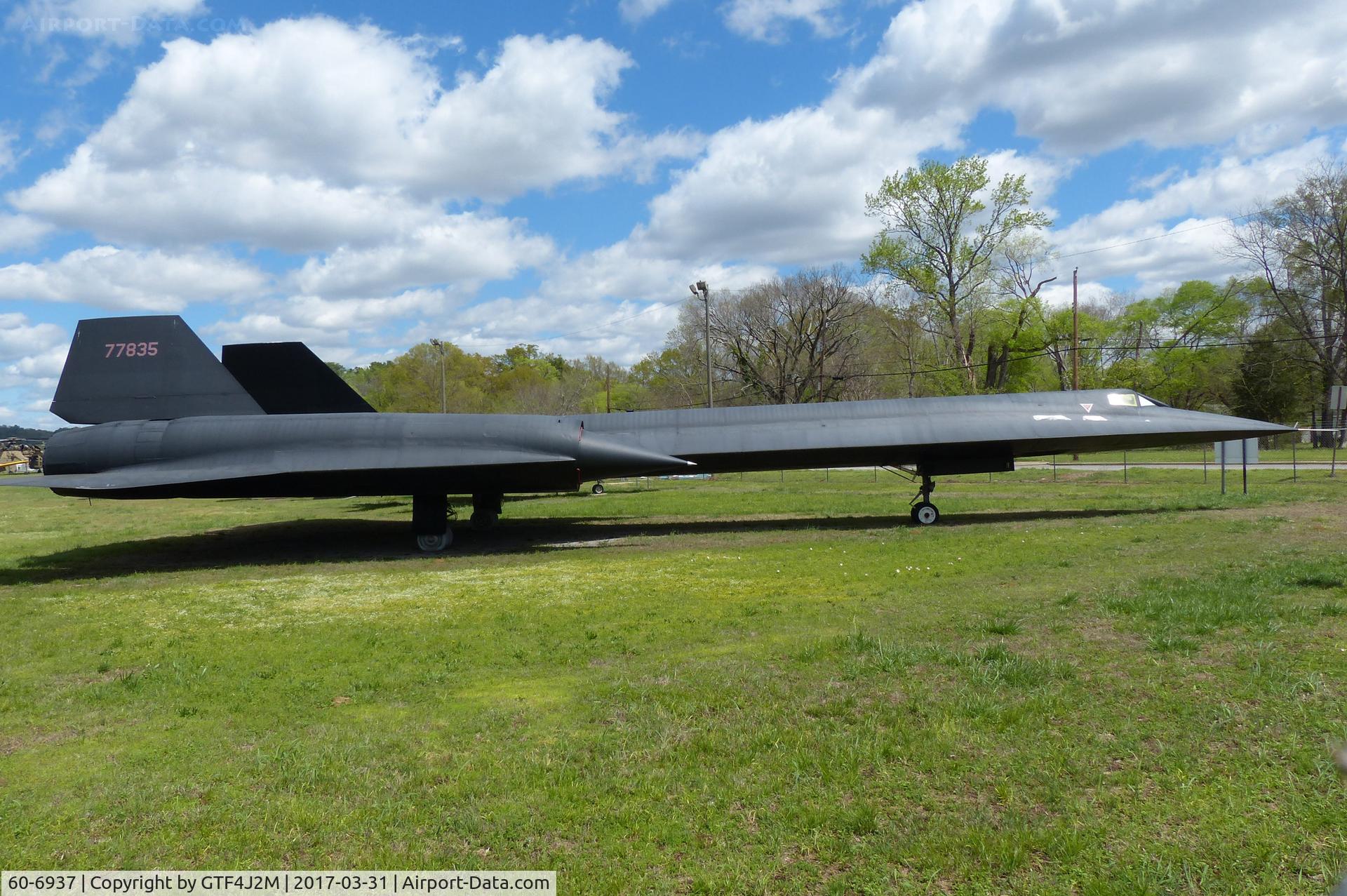 60-6937, 1960 Lockheed A-12 Blackbird C/N 131, 60-6937 '77835'  at Southern Museum of Flight, Birmingham, AL 31.3.17