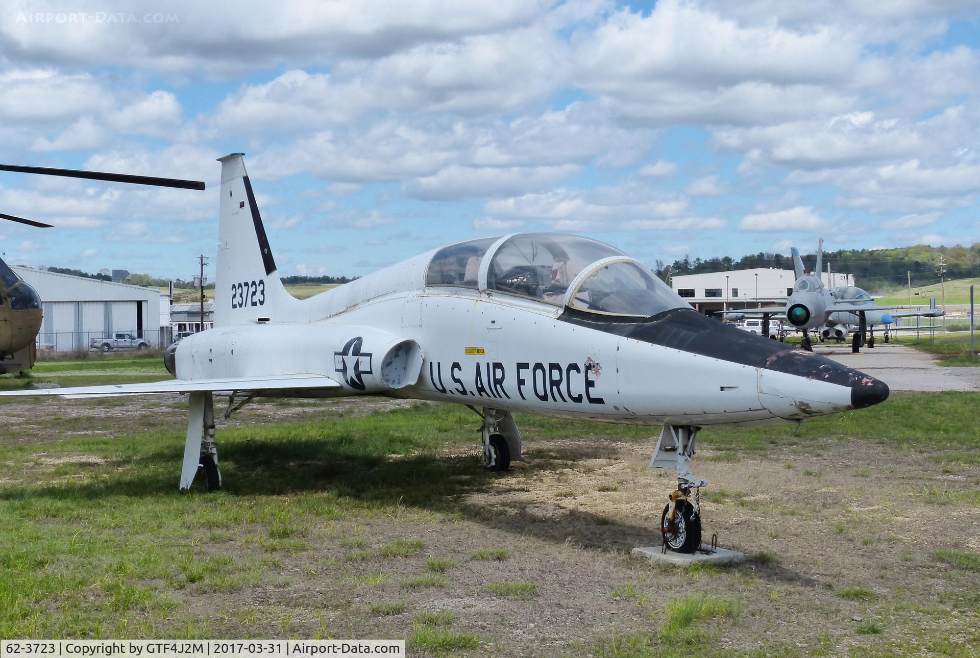 62-3723, 1962 Northrop T-38A Talon C/N N.5428, 62-3723  at Southern Museum of Flight, Birmingham, AL 31.3.17