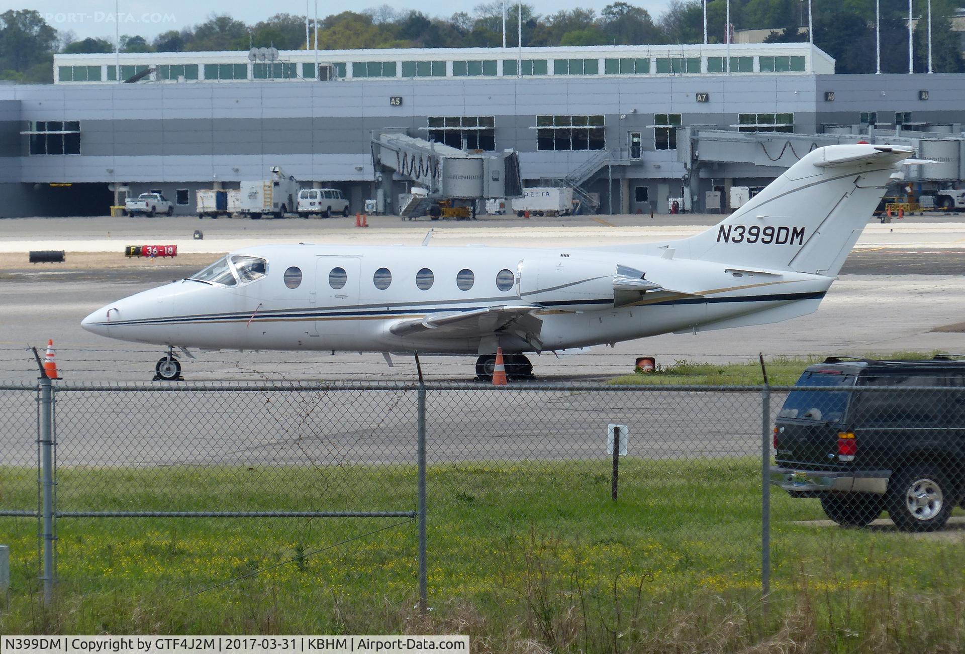 N399DM, 1980 Mitsubishi MU-300 Diamond 1A C/N A008SA, N399DM  at Birmingham, AL 31.3.17