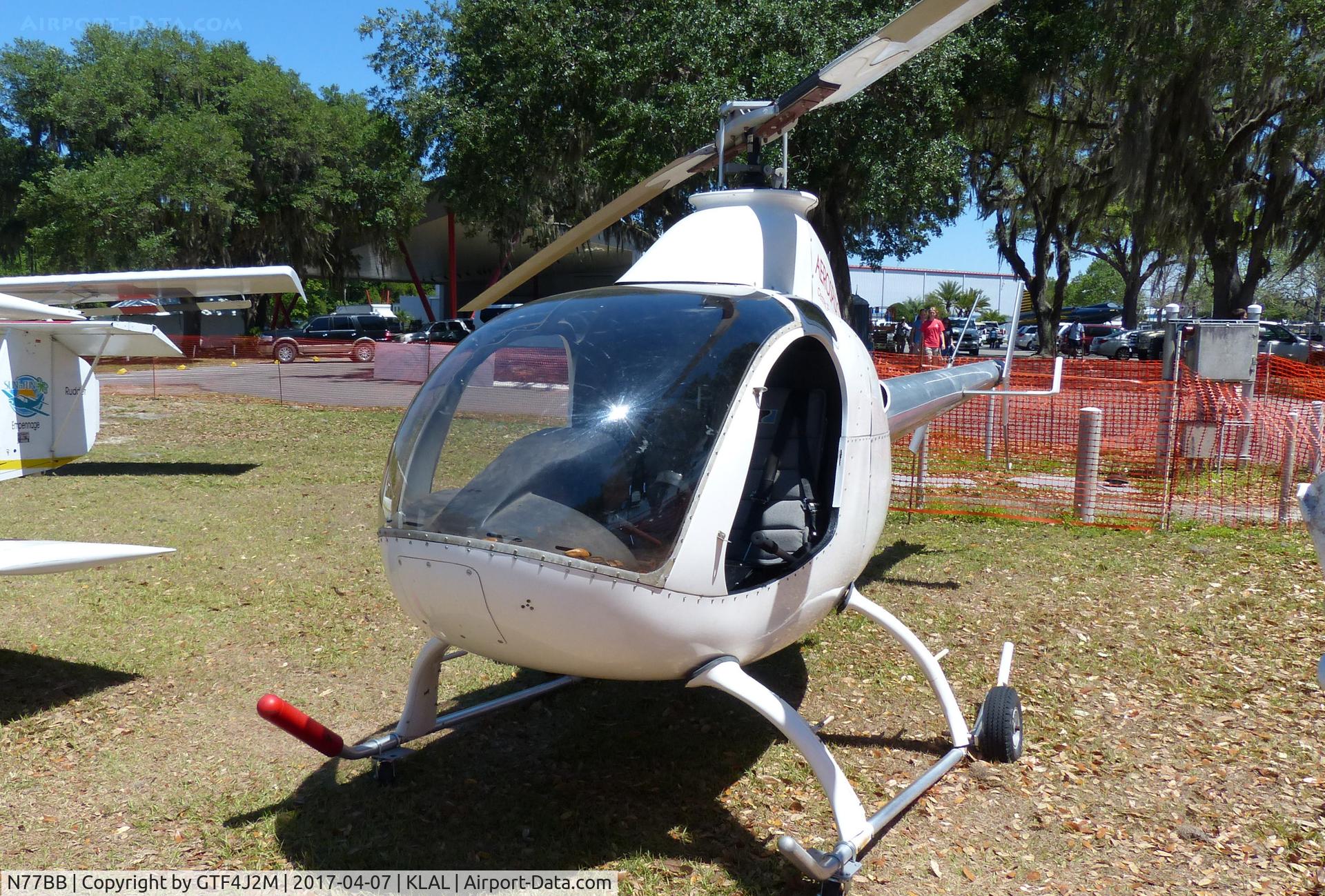 N77BB, Rotorway Exec 162F C/N 6497, N77BB  at Florida Air Museum, Lakeland 7.4.17