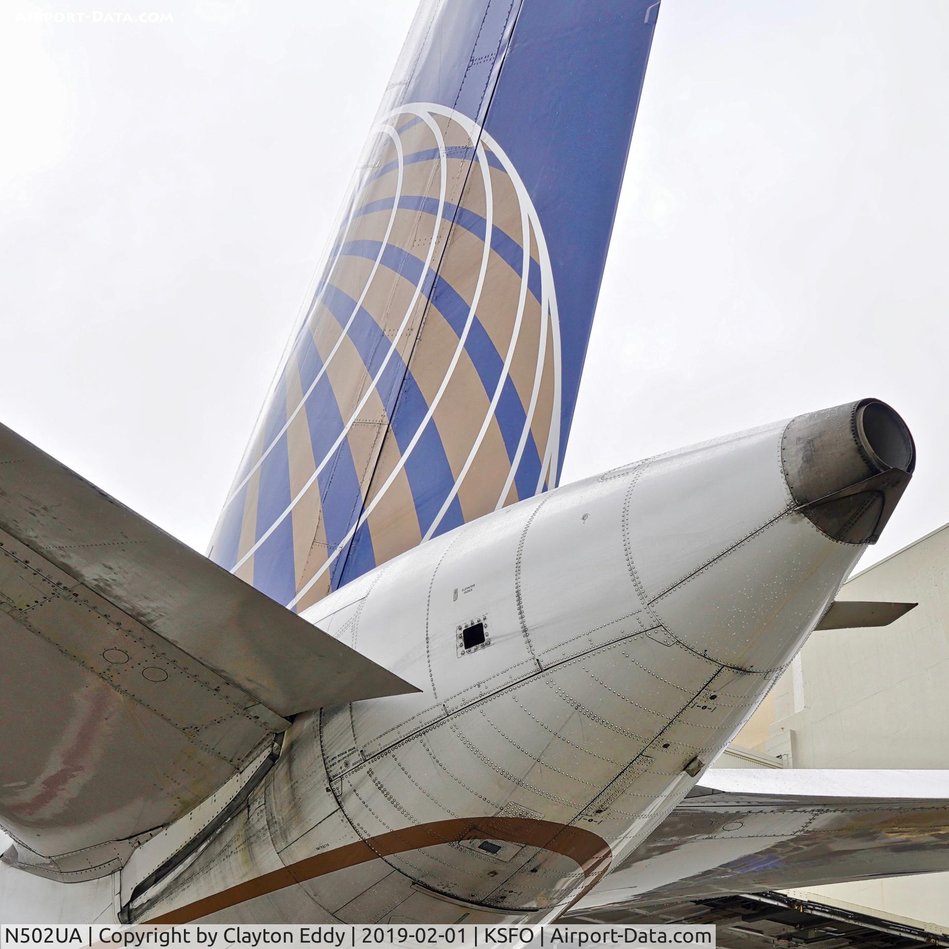 N502UA, 1989 Boeing 757-222 C/N 24623, SFO 2019.