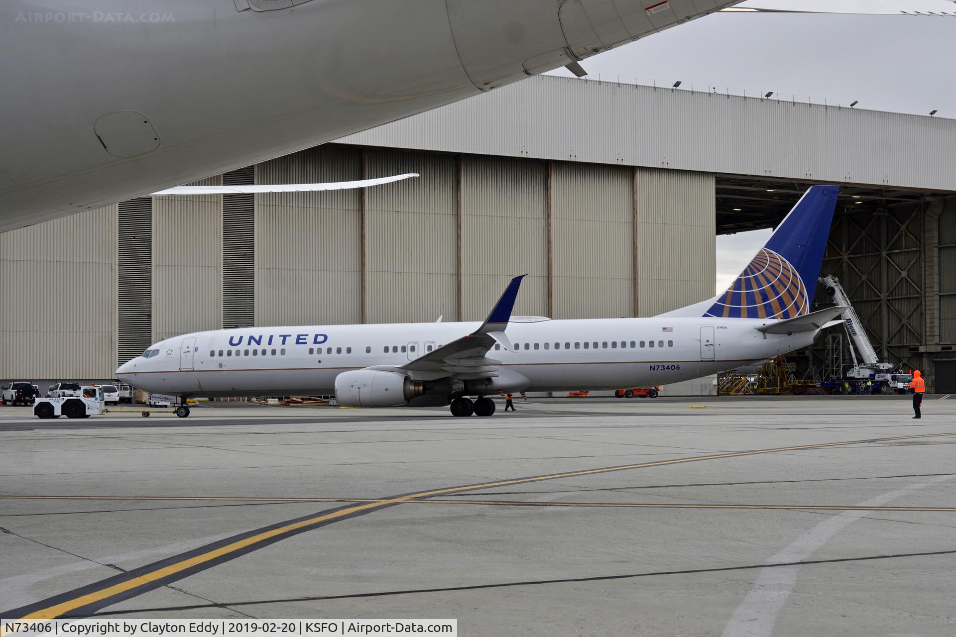 N73406, 2001 Boeing 737-924 C/N 30123, SFO 2019.