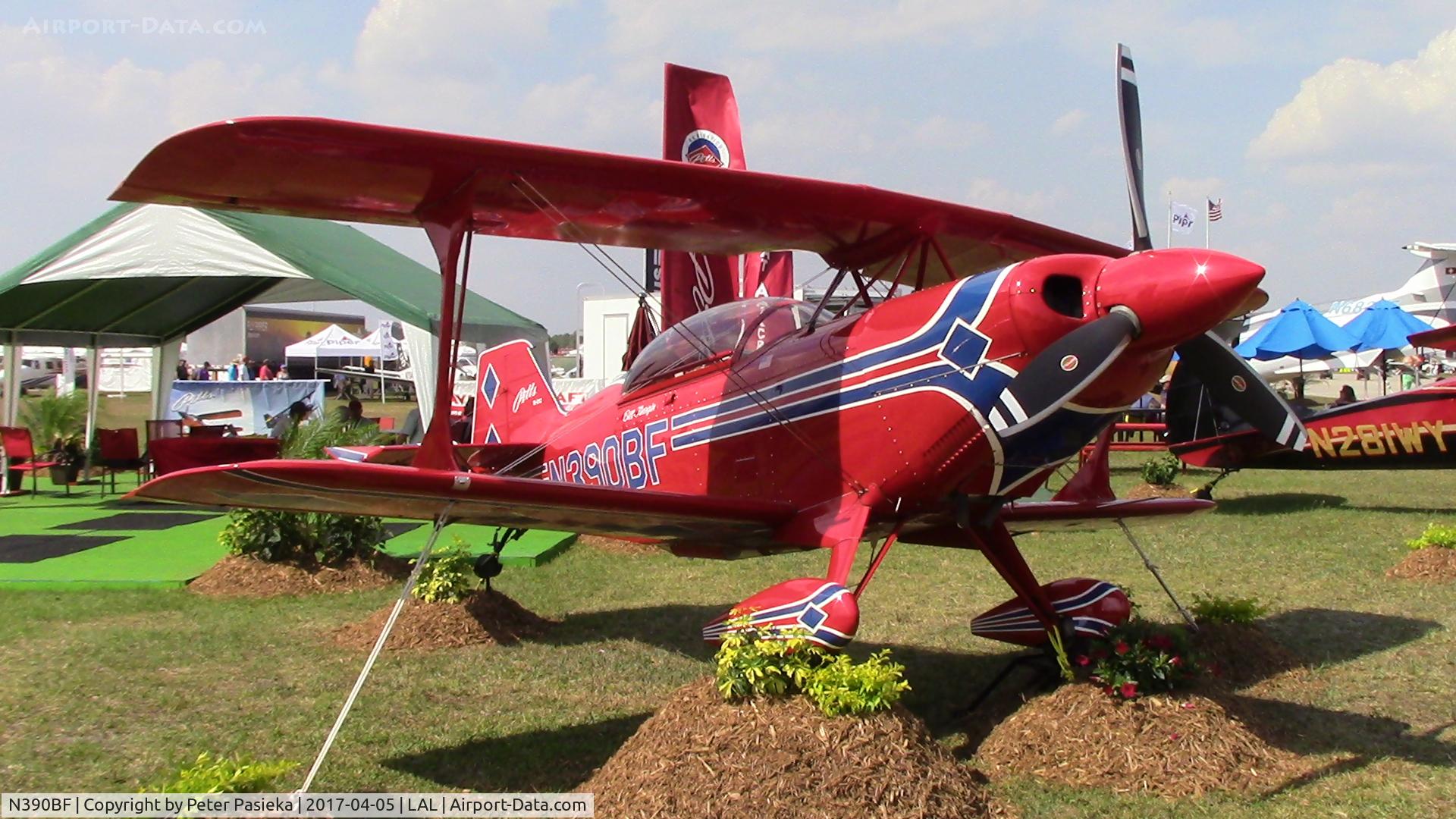 N390BF, Aviat Pitts S-2C Special C/N 6086, 2017 Sun n' Fun