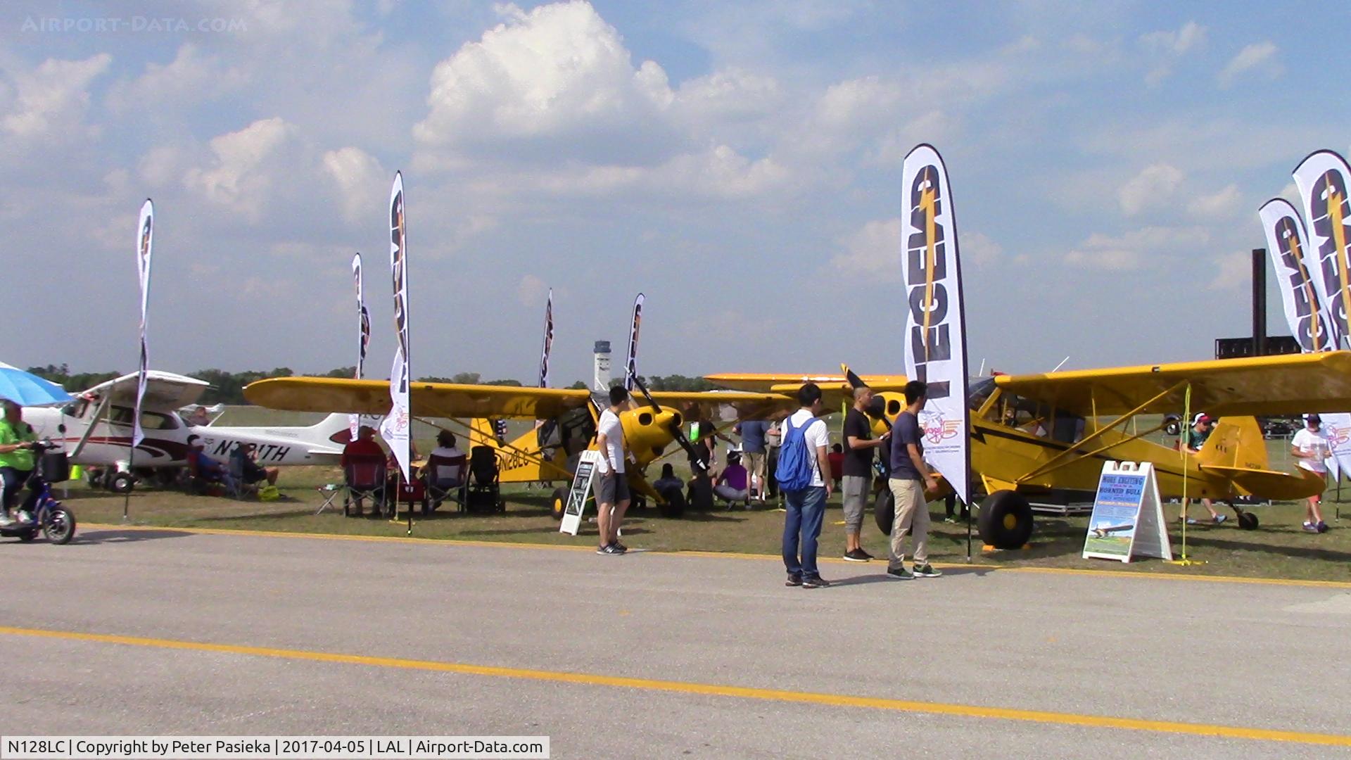 N128LC, 2014 American Legend AL18 C/N AL-1176, 2017 Sun n' Fun American Legend booth
