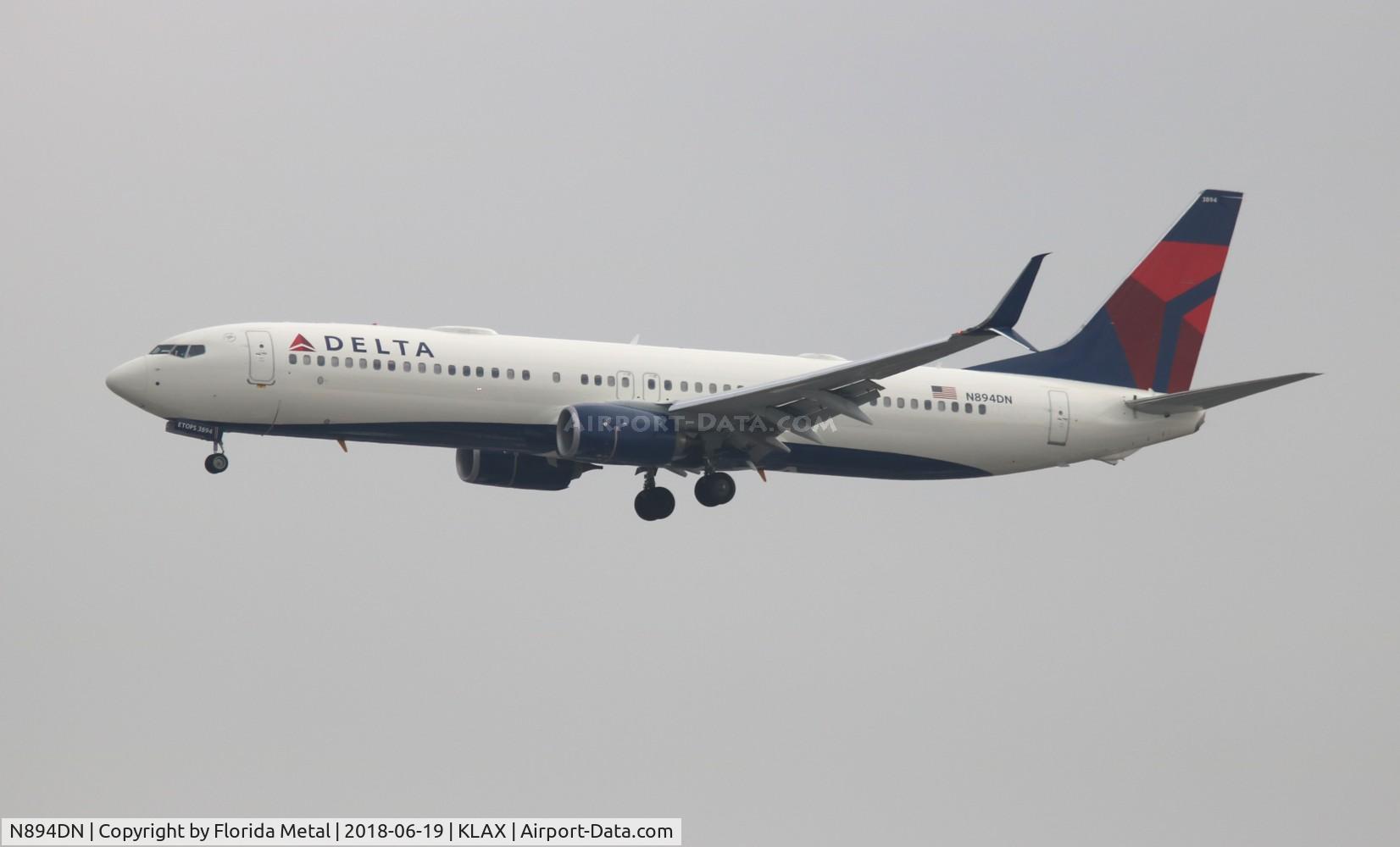 N894DN, 2018 Boeing 737-932/ER C/N 62776, Delta