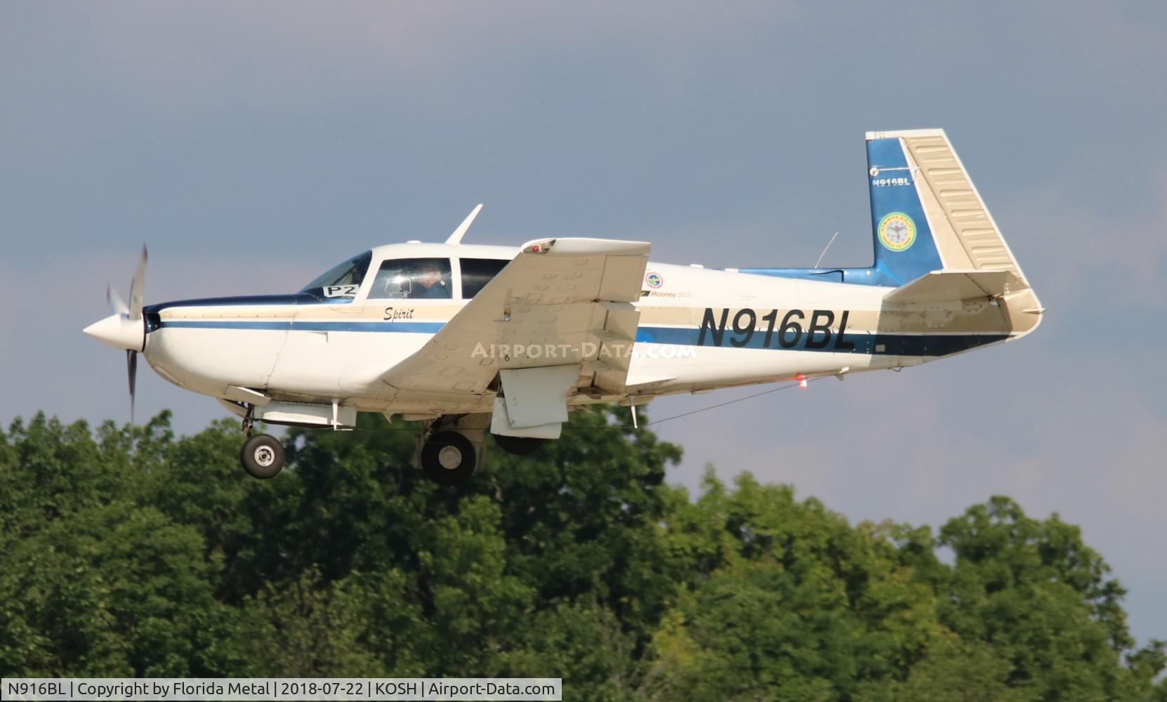 N916BL, 1979 Mooney M20K C/N 25-0198, Mooney M20K