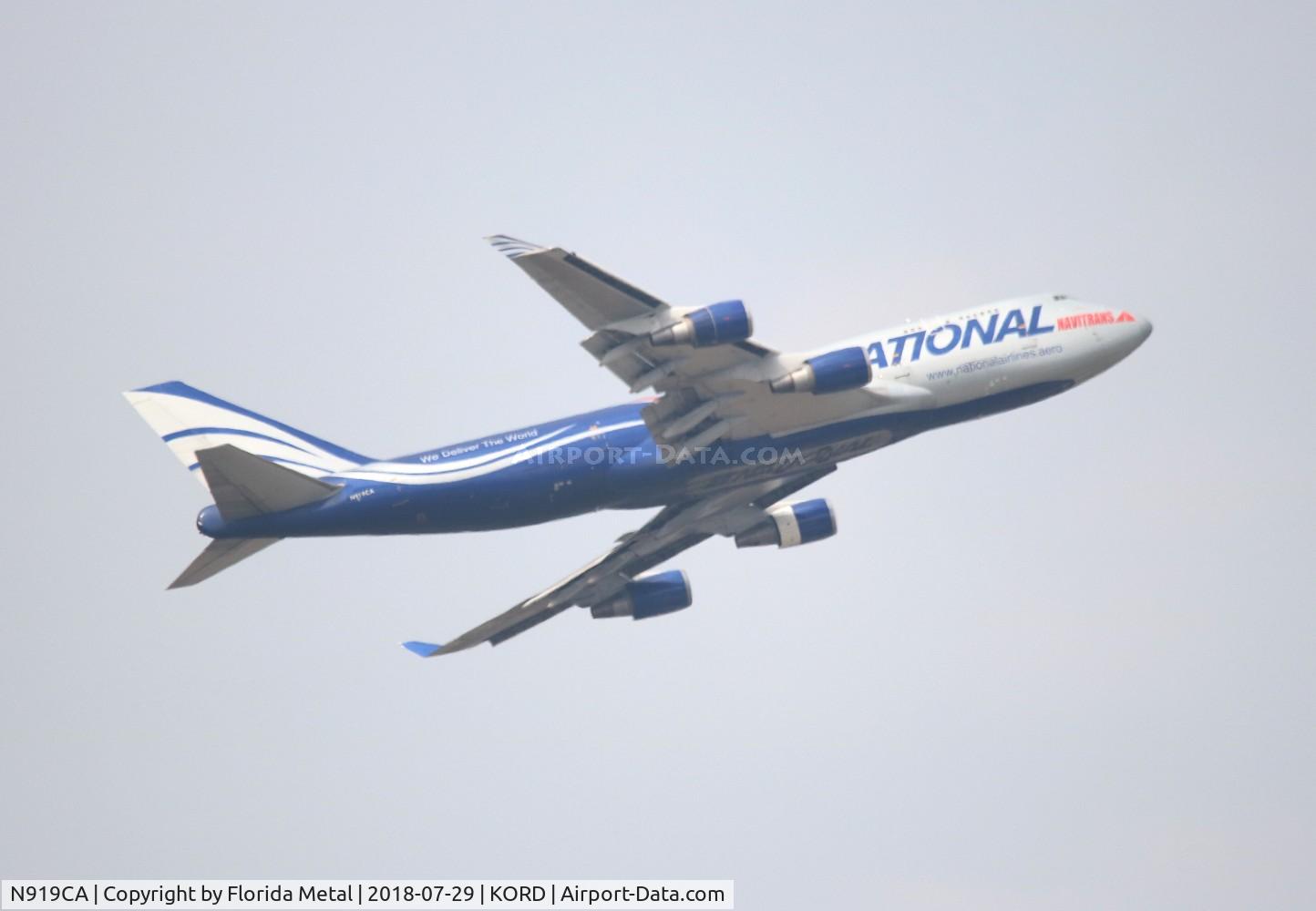 N919CA, 1991 Boeing 747-428M(BCF) C/N 25302, National Cargo