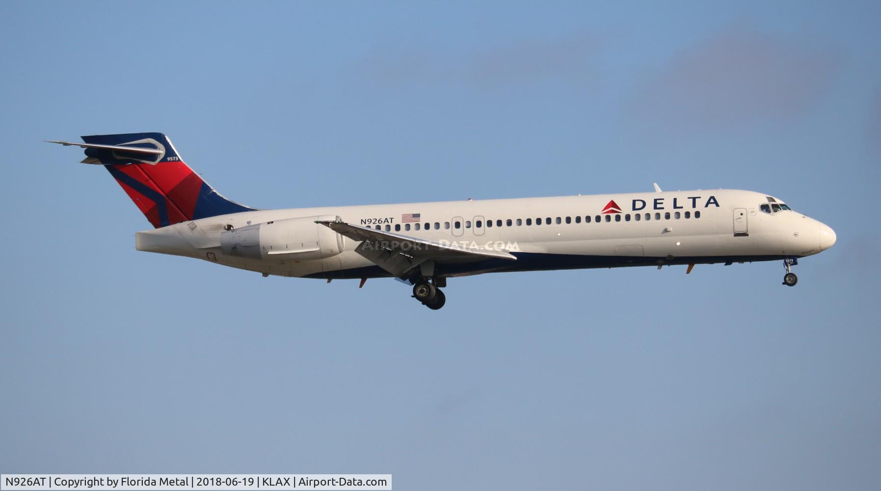 N926AT, 2000 Boeing 717-200 C/N 55078, Delta
